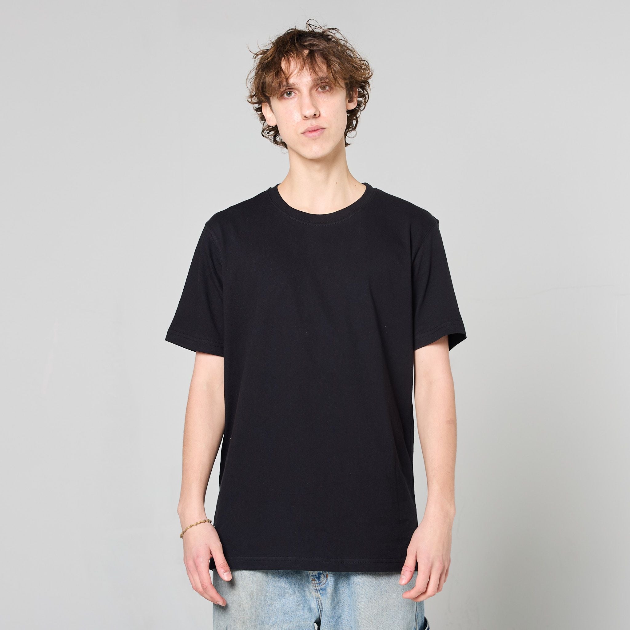 C1001-Unisex Classic Short Sleeve Crewneck Tee