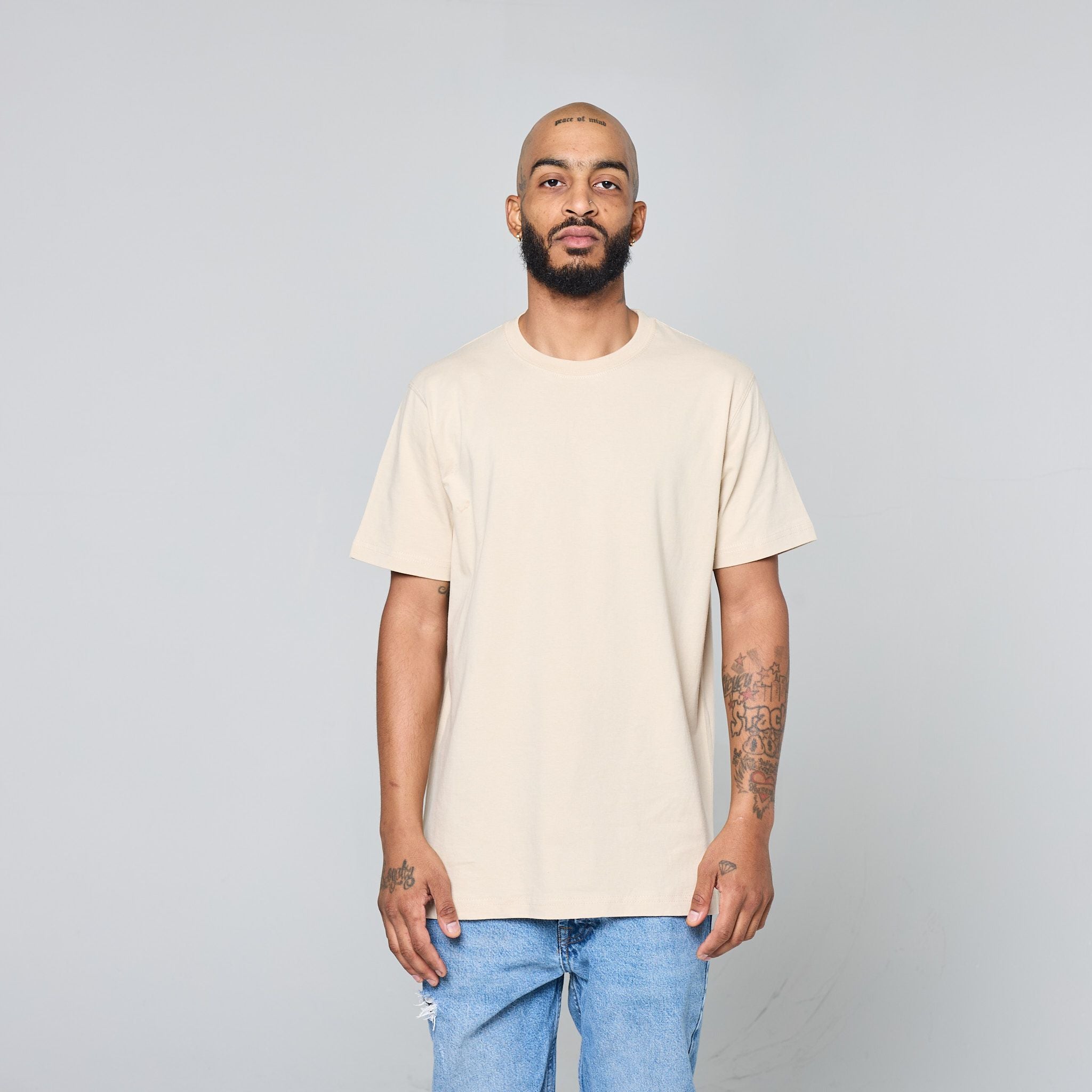 C1001-Unisex Classic Short Sleeve Crewneck Tee
