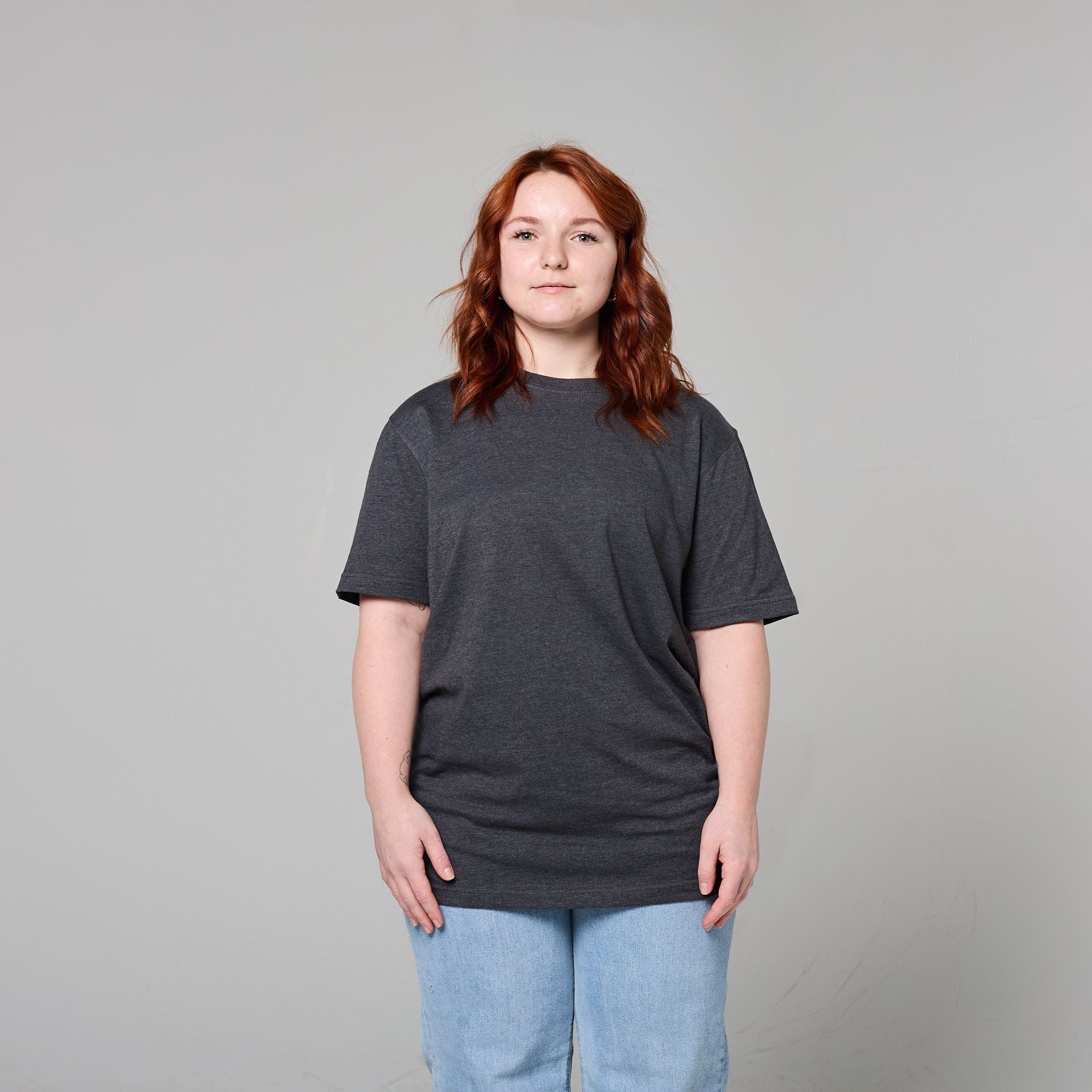 C1001-Unisex Classic Short Sleeve Crewneck Tee