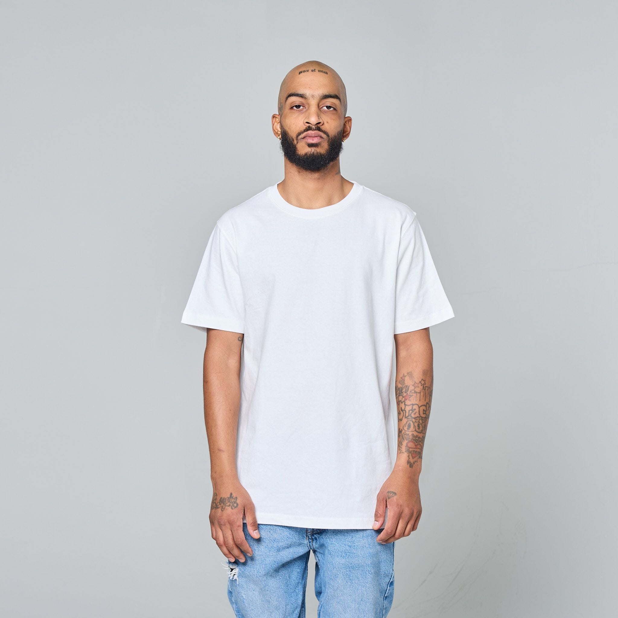 C1001-Unisex Classic Short Sleeve Crewneck Tee