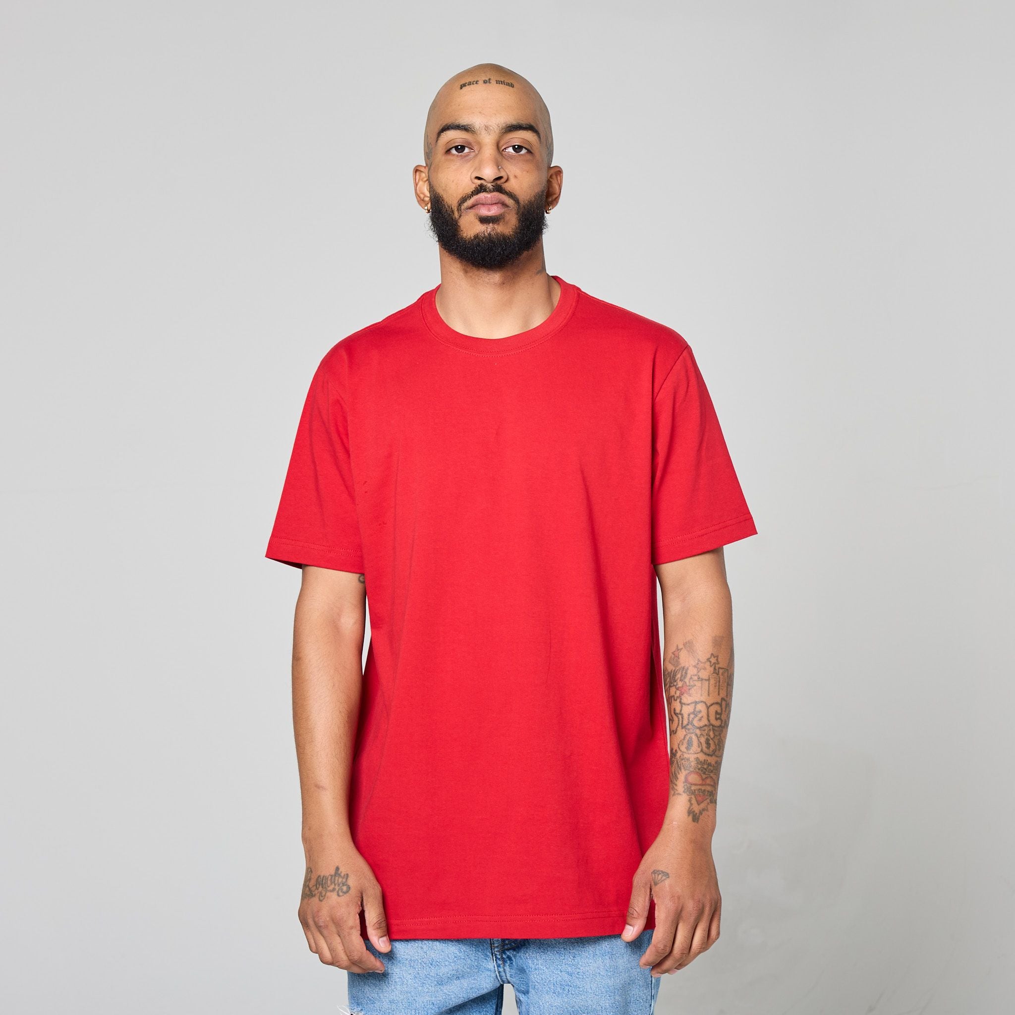 C1001-Unisex Classic Short Sleeve Crewneck Tee