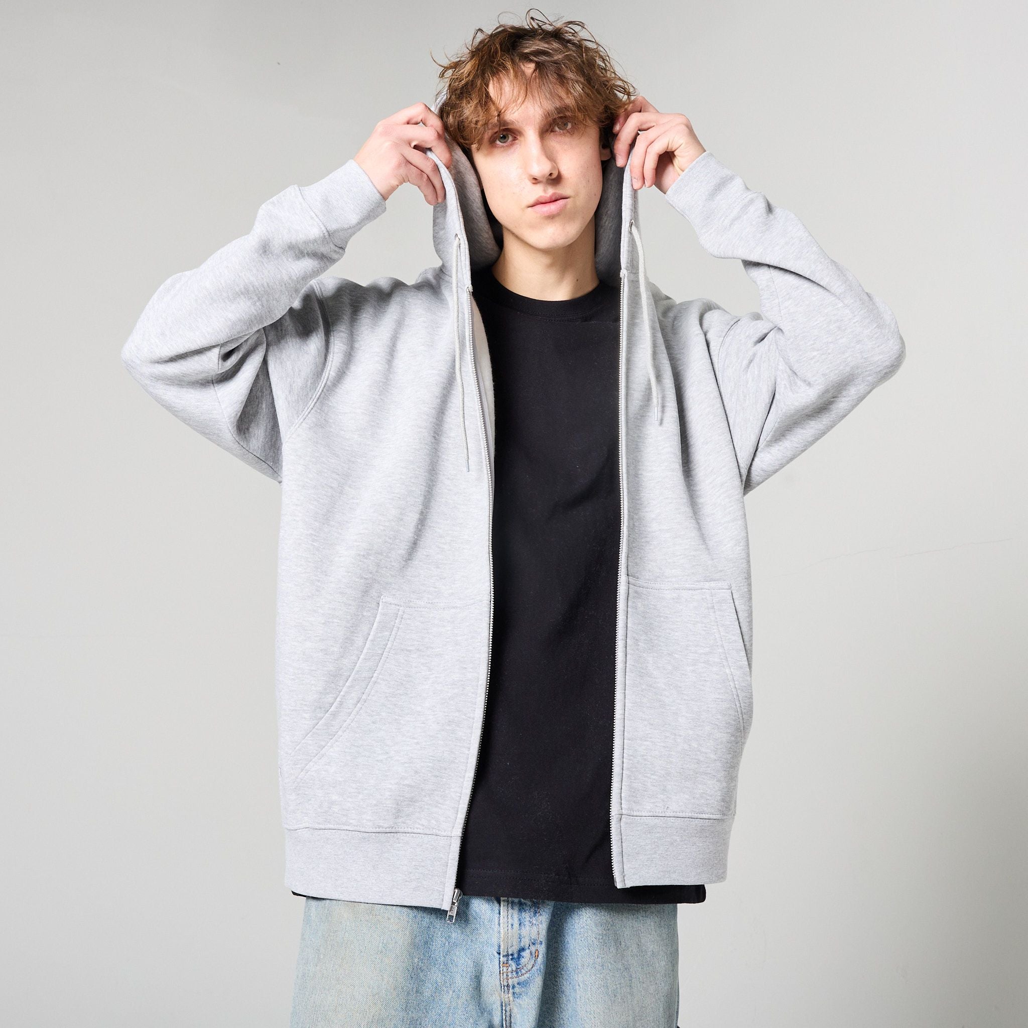 C2002 - Unisex Premium Fleece Zipper Hoodie