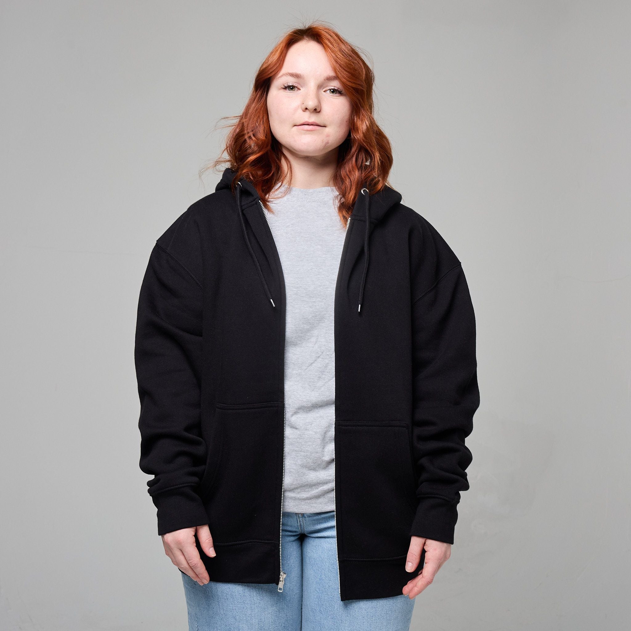 C2002 - Unisex Premium Fleece Zipper Hoodie
