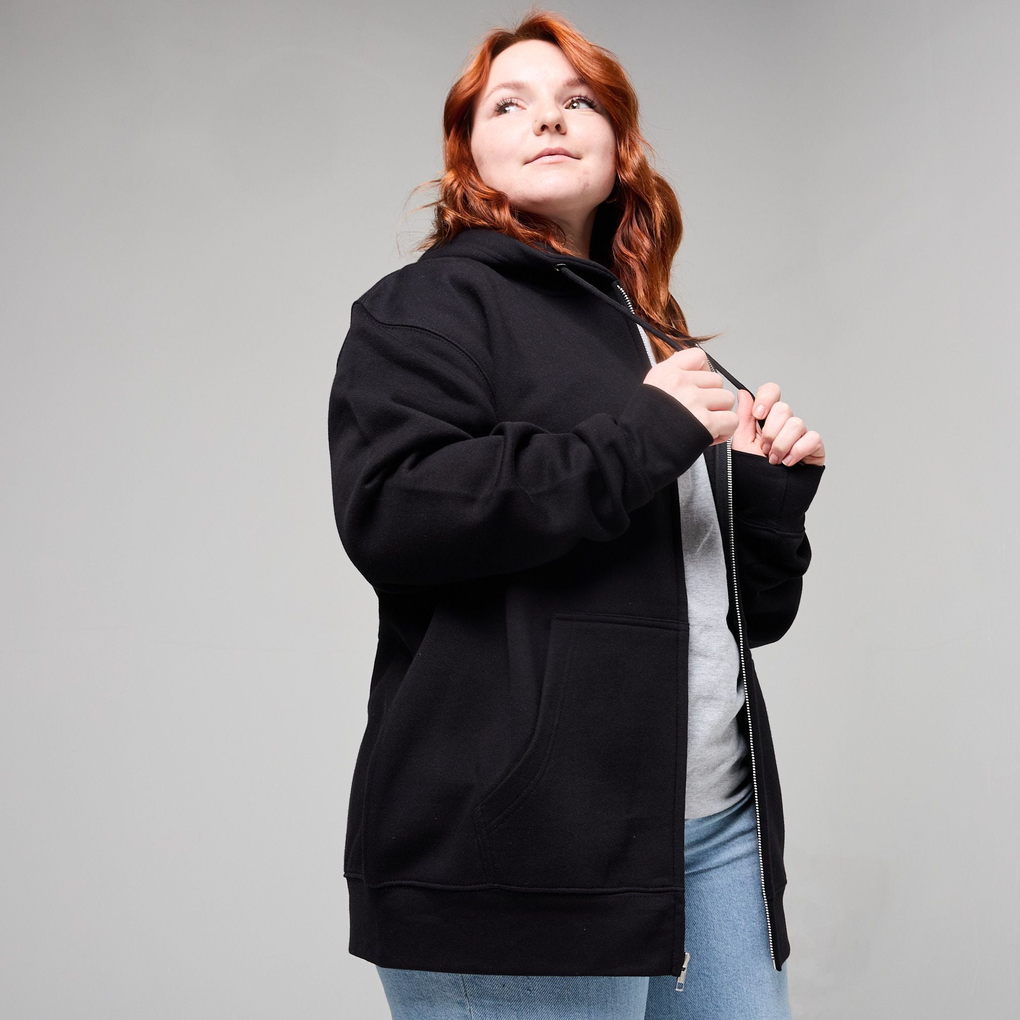 C2002 - Unisex Premium Fleece Zipper Hoodie