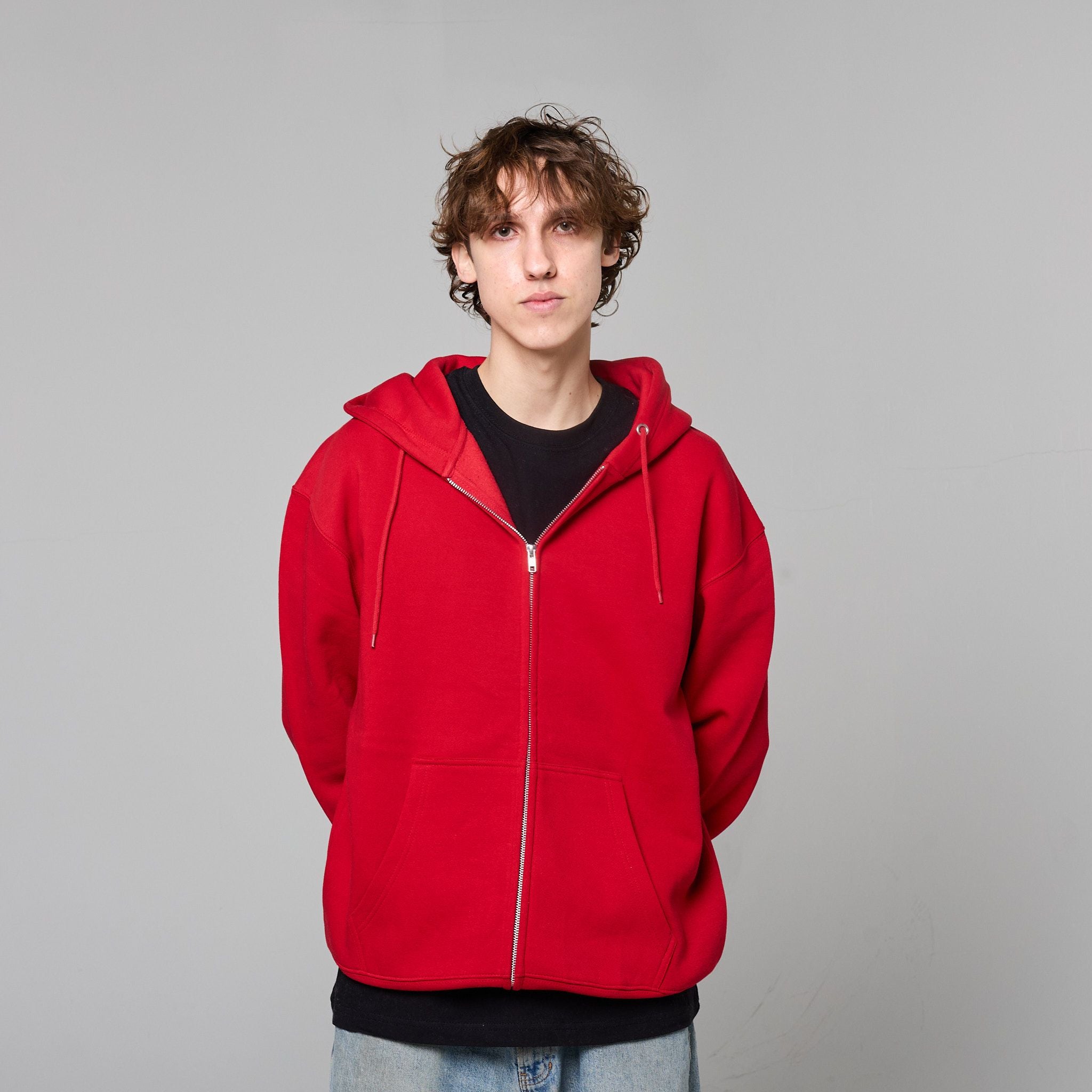C2002 - Unisex Premium Fleece Zipper Hoodie