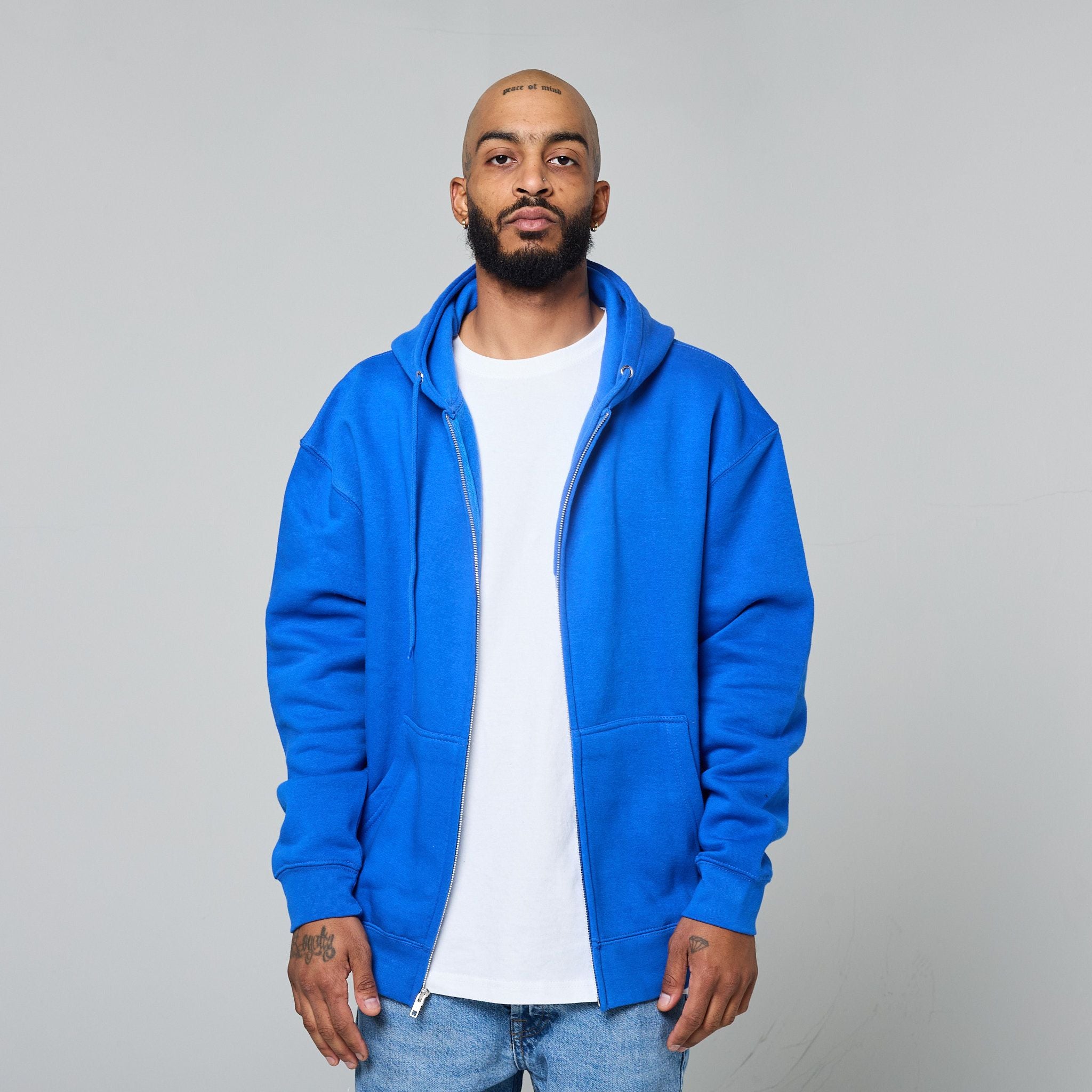 C2002 - Unisex Premium Fleece Zipper Hoodie