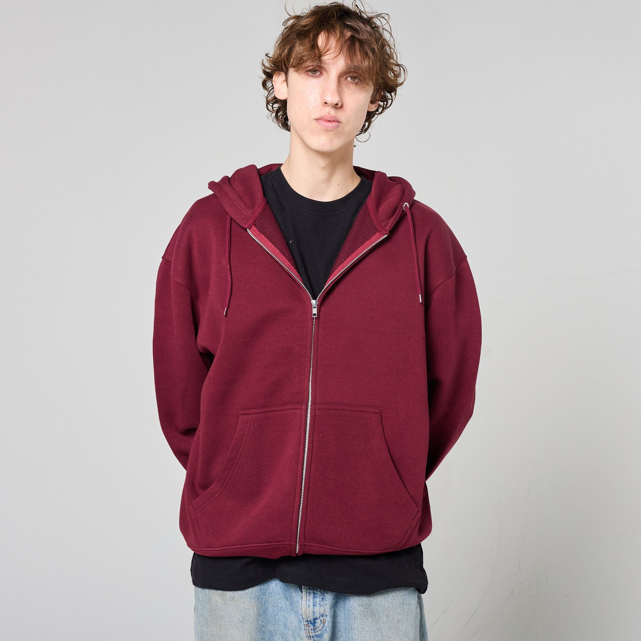 C2002 - Unisex Premium Fleece Zipper Hoodie