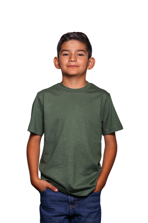 C1001Y-Youth Classic Short Sleeve Crewneck Tee