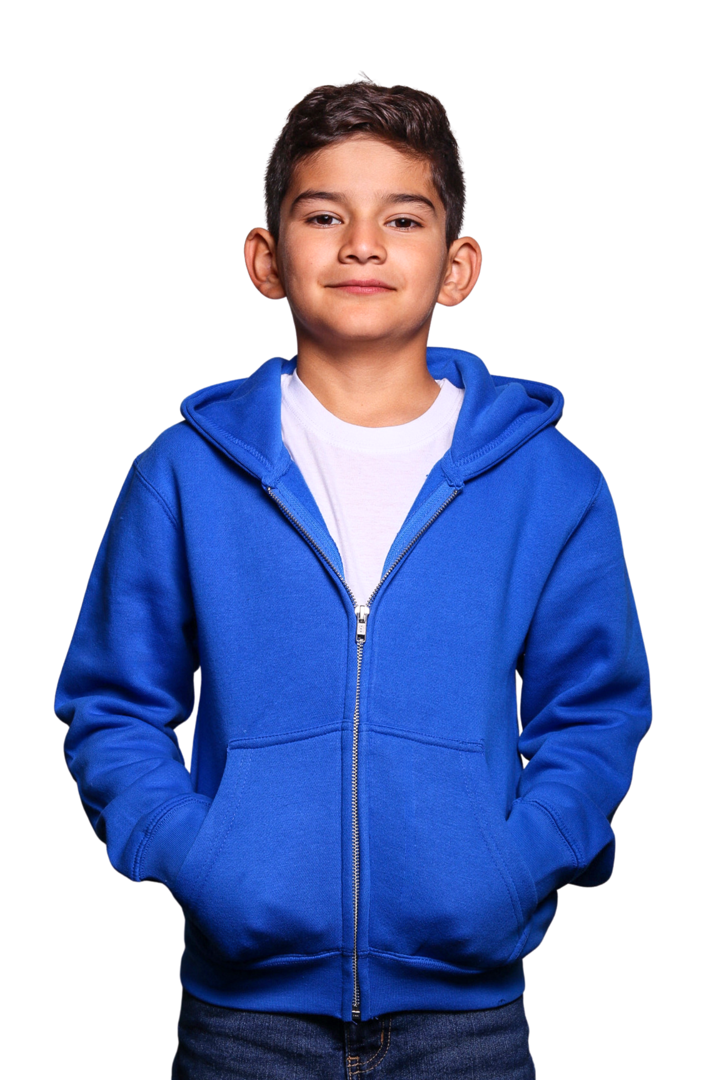 C2002Y - Youth Premium Zipper Fleece Hoody