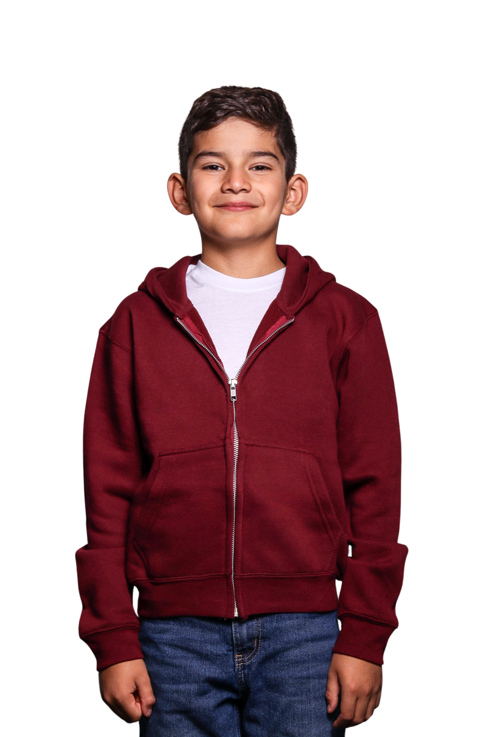 C2002Y - Youth Premium Zipper Fleece Hoody