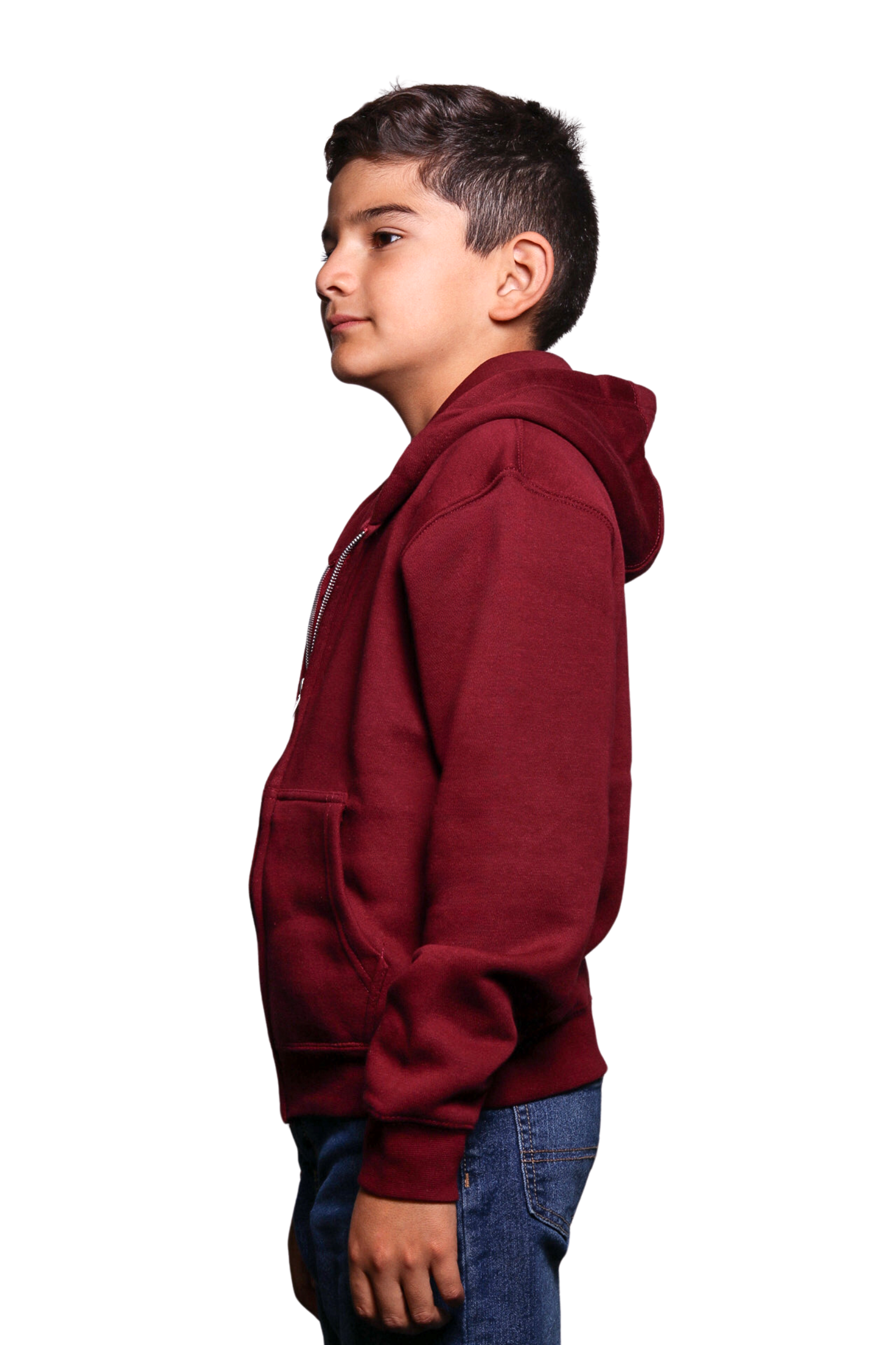 C2002Y - Youth Premium Zipper Fleece Hoody