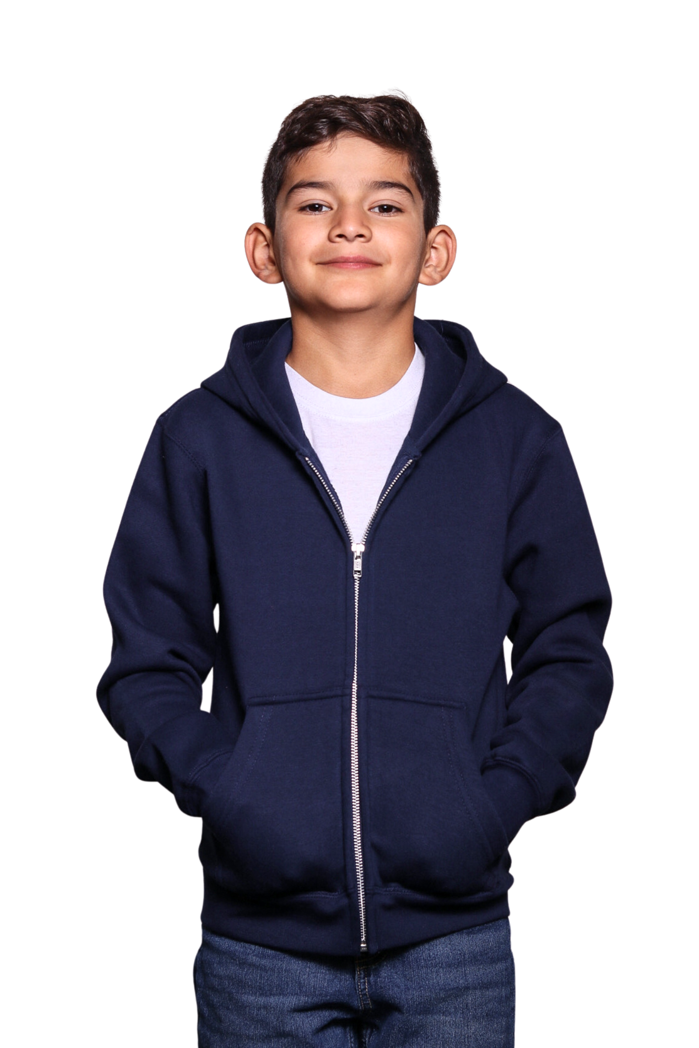 C2002Y - Youth Premium Zipper Fleece Hoody