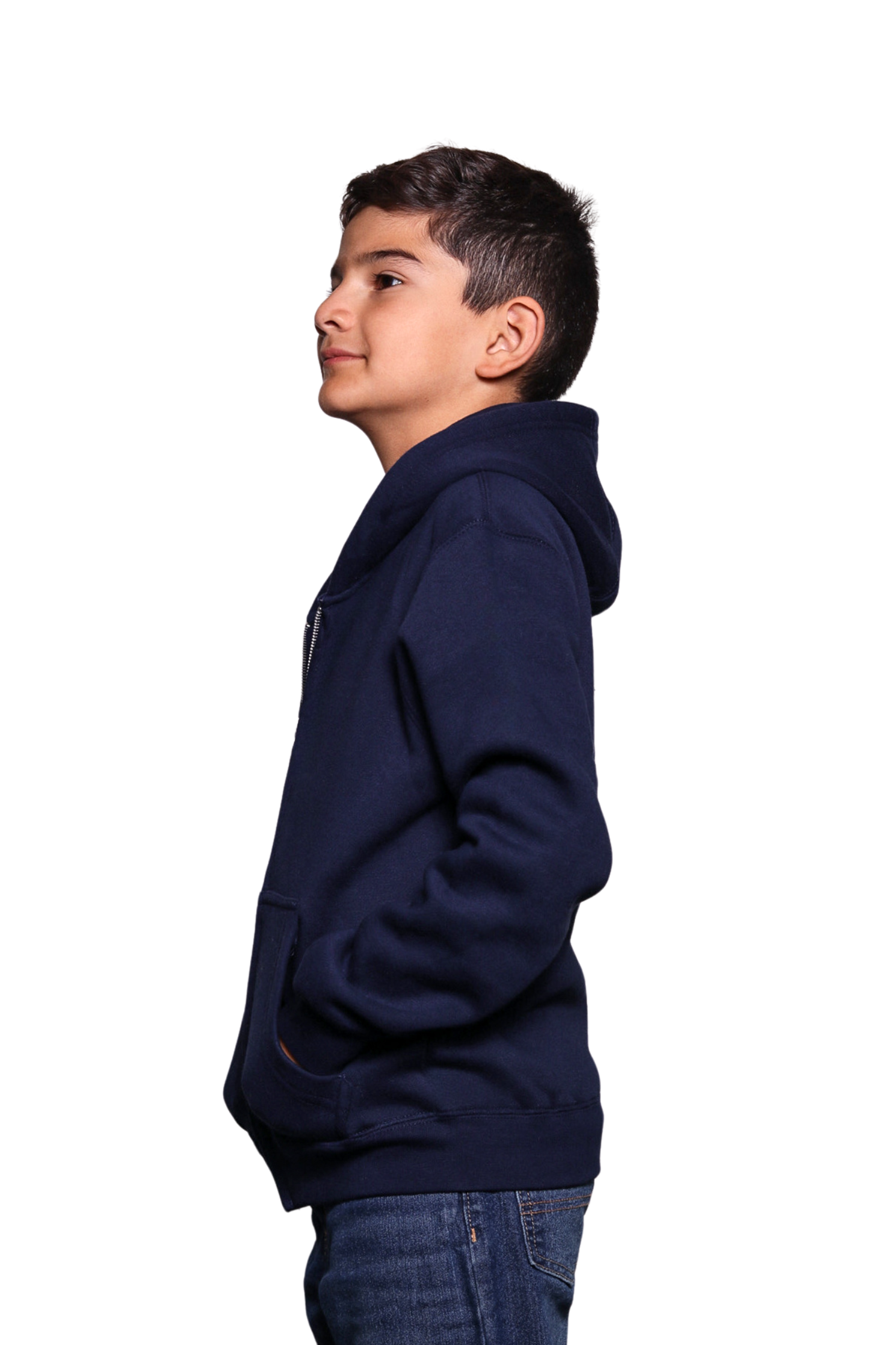 C2002Y - Youth Premium Zipper Fleece Hoody