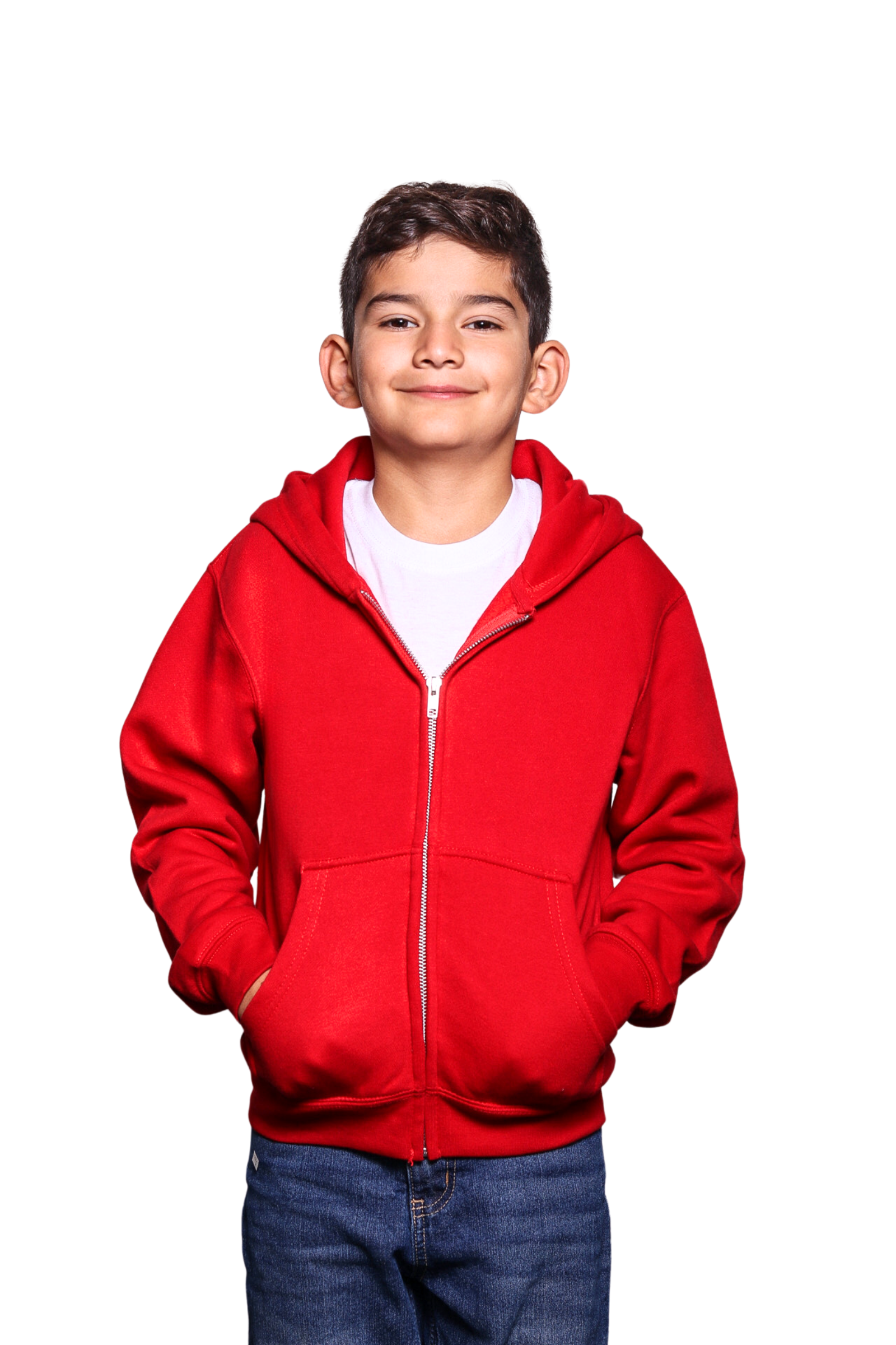 C2002Y - Youth Premium Zipper Fleece Hoody