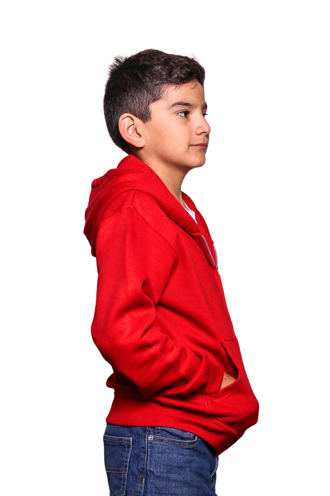 C2002Y - Youth Premium Zipper Fleece Hoody