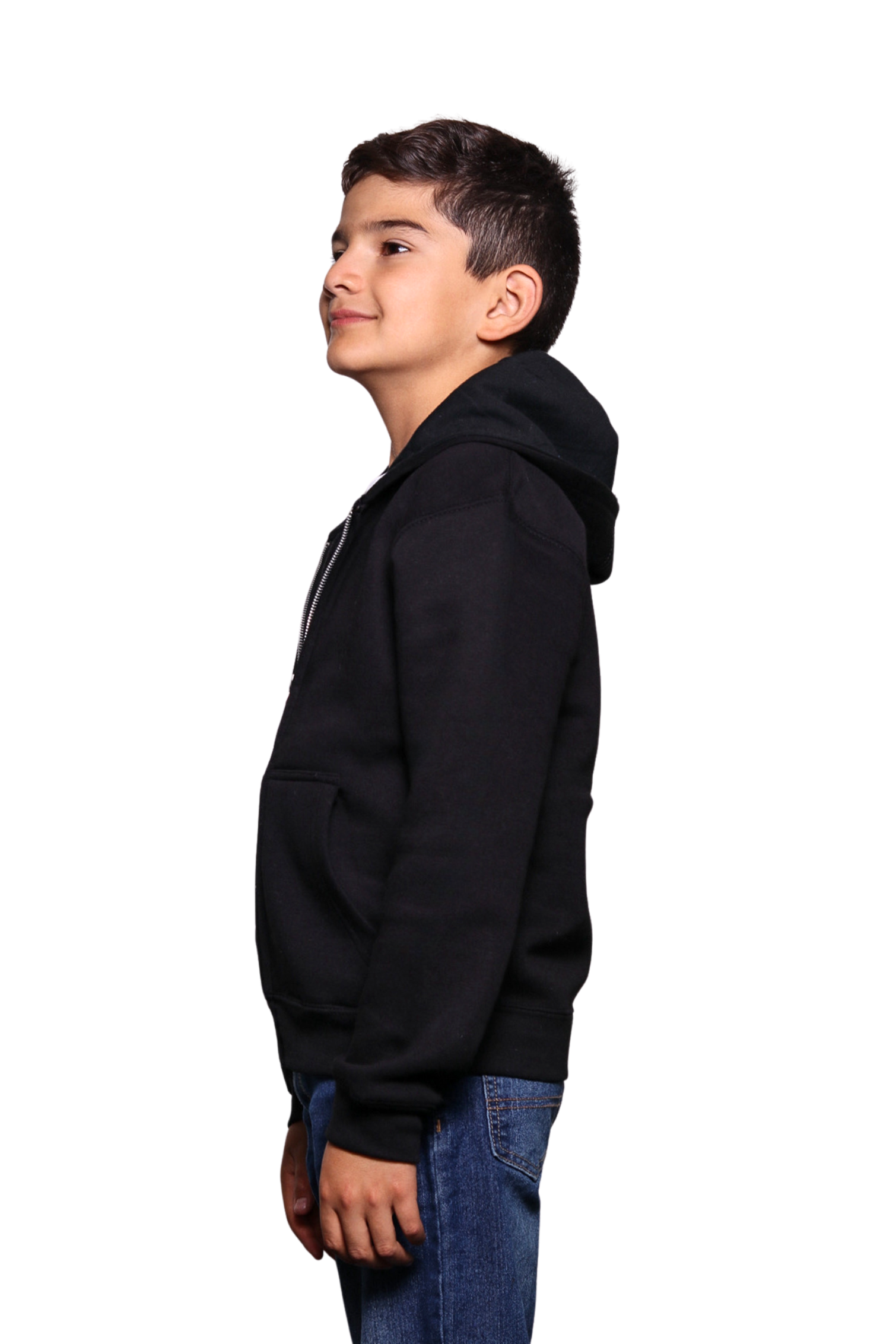 C2002Y - Youth Premium Zipper Fleece Hoody