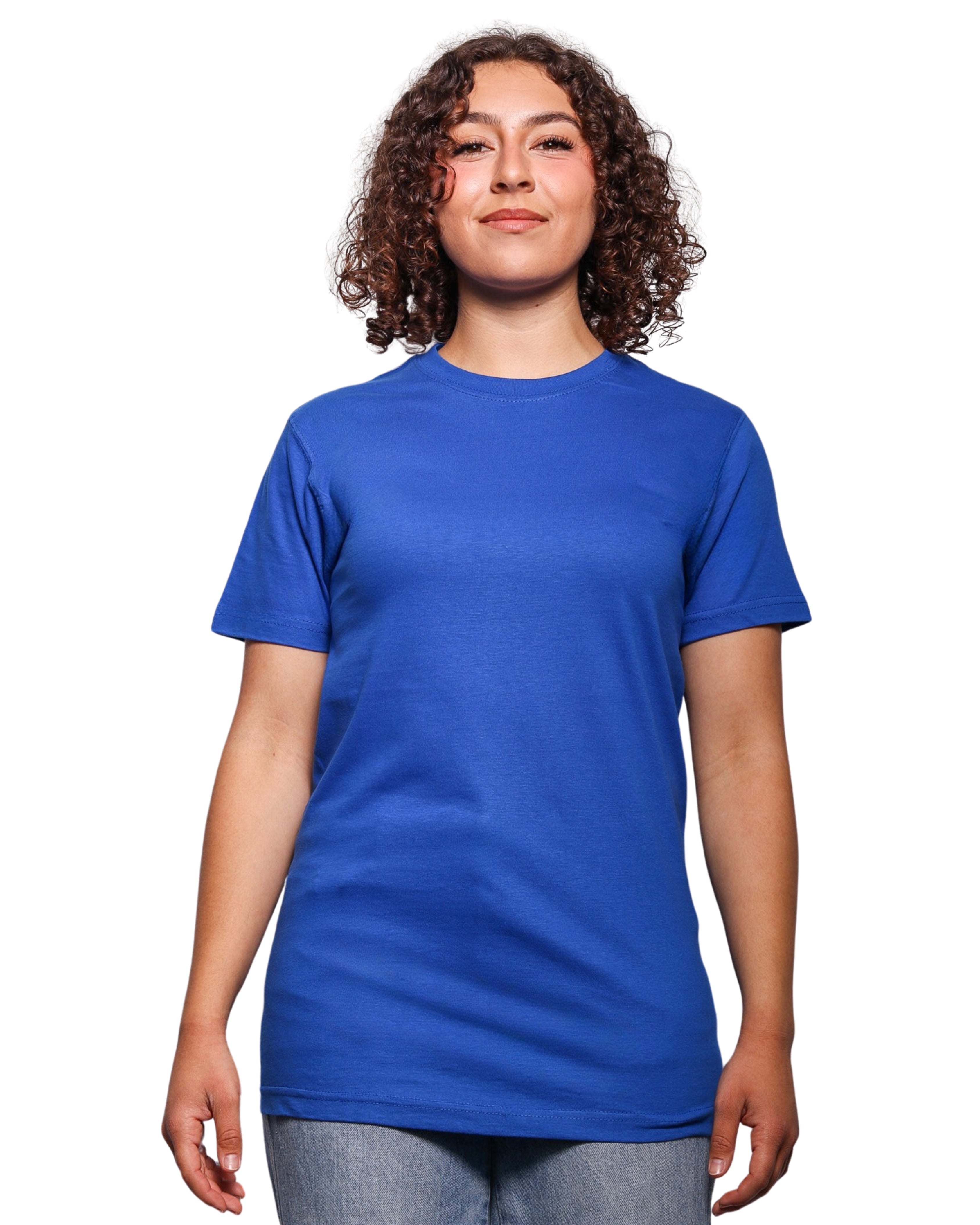 C1002-Unisex Premium Short Sleeve Crewneck Tee