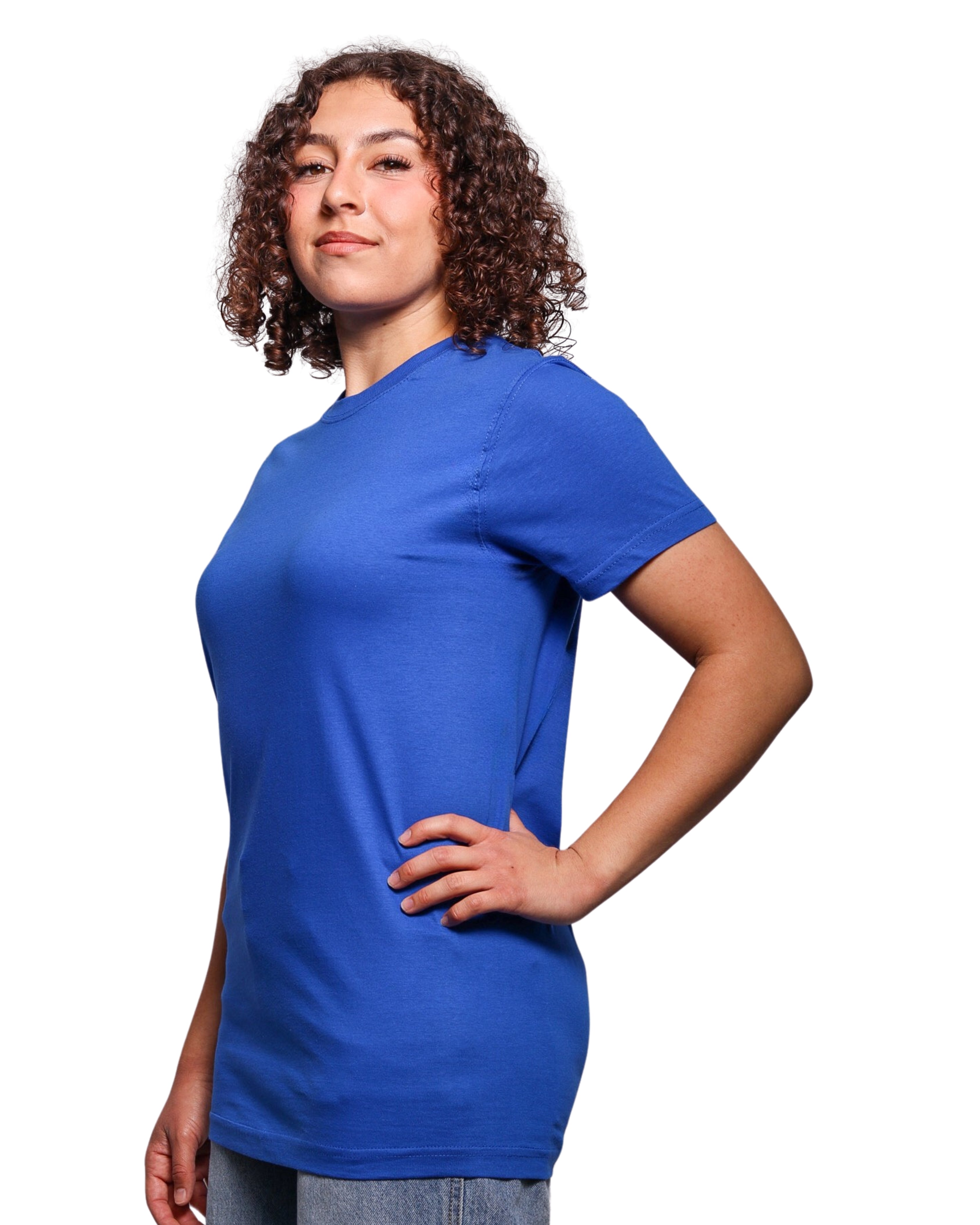 C1002-Unisex Premium Short Sleeve Crewneck Tee