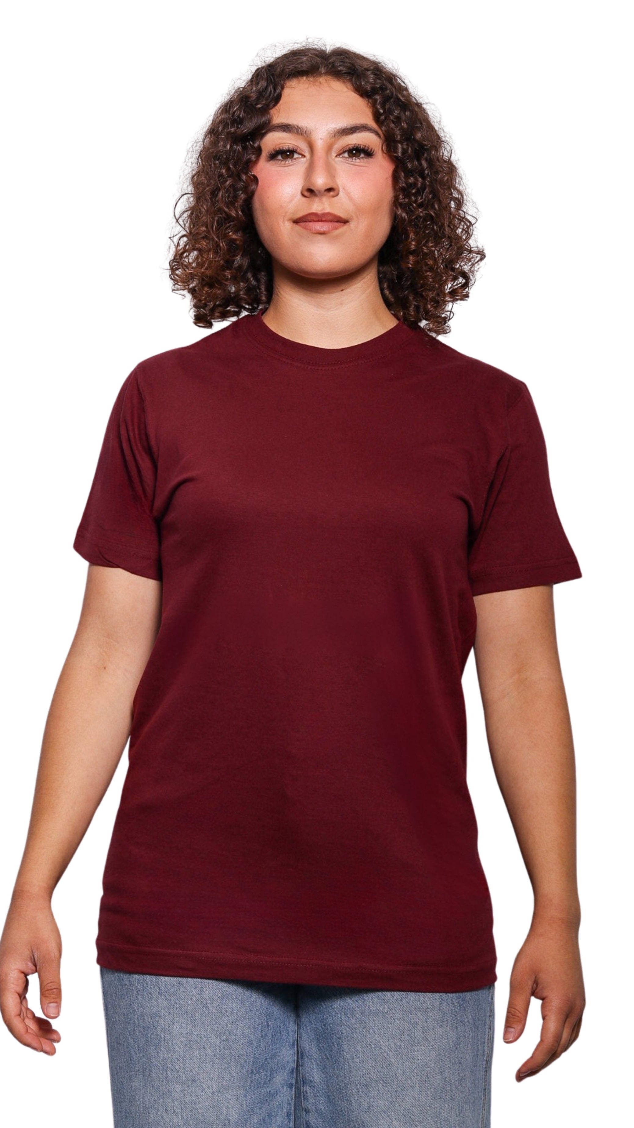 C1002-Unisex Premium Short Sleeve Crewneck Tee