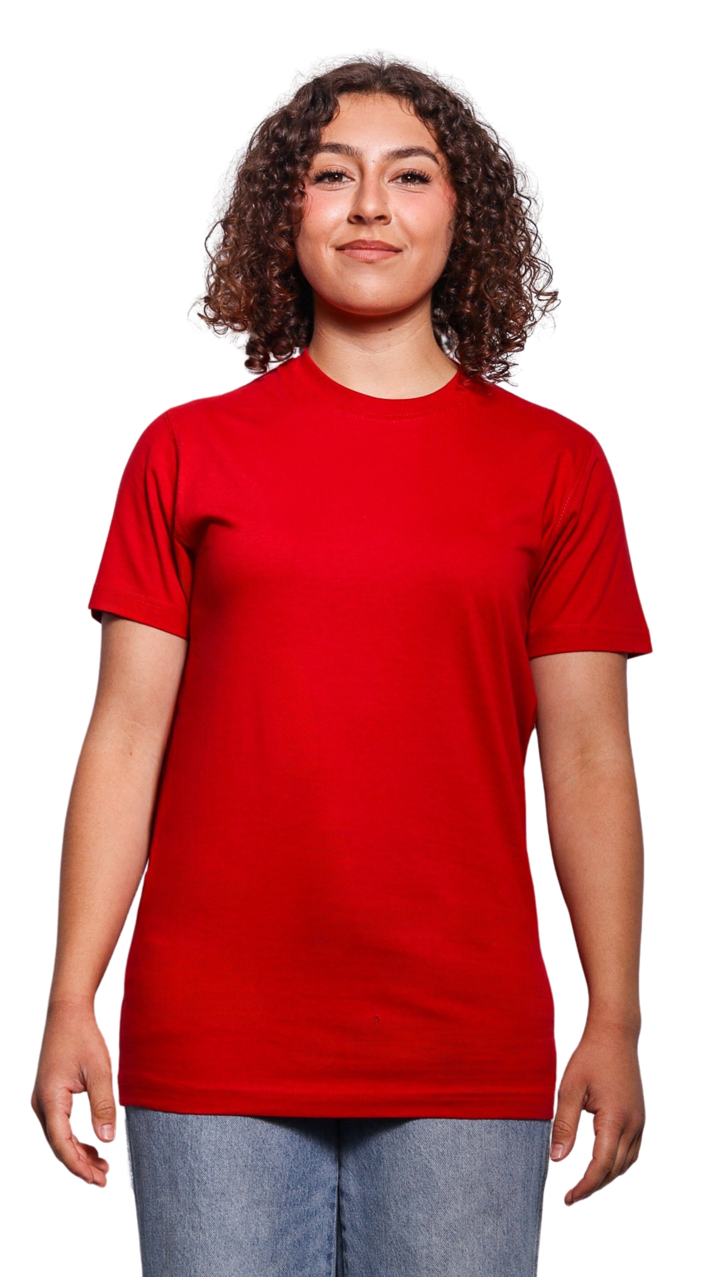 C1002-Unisex Premium Short Sleeve Crewneck Tee