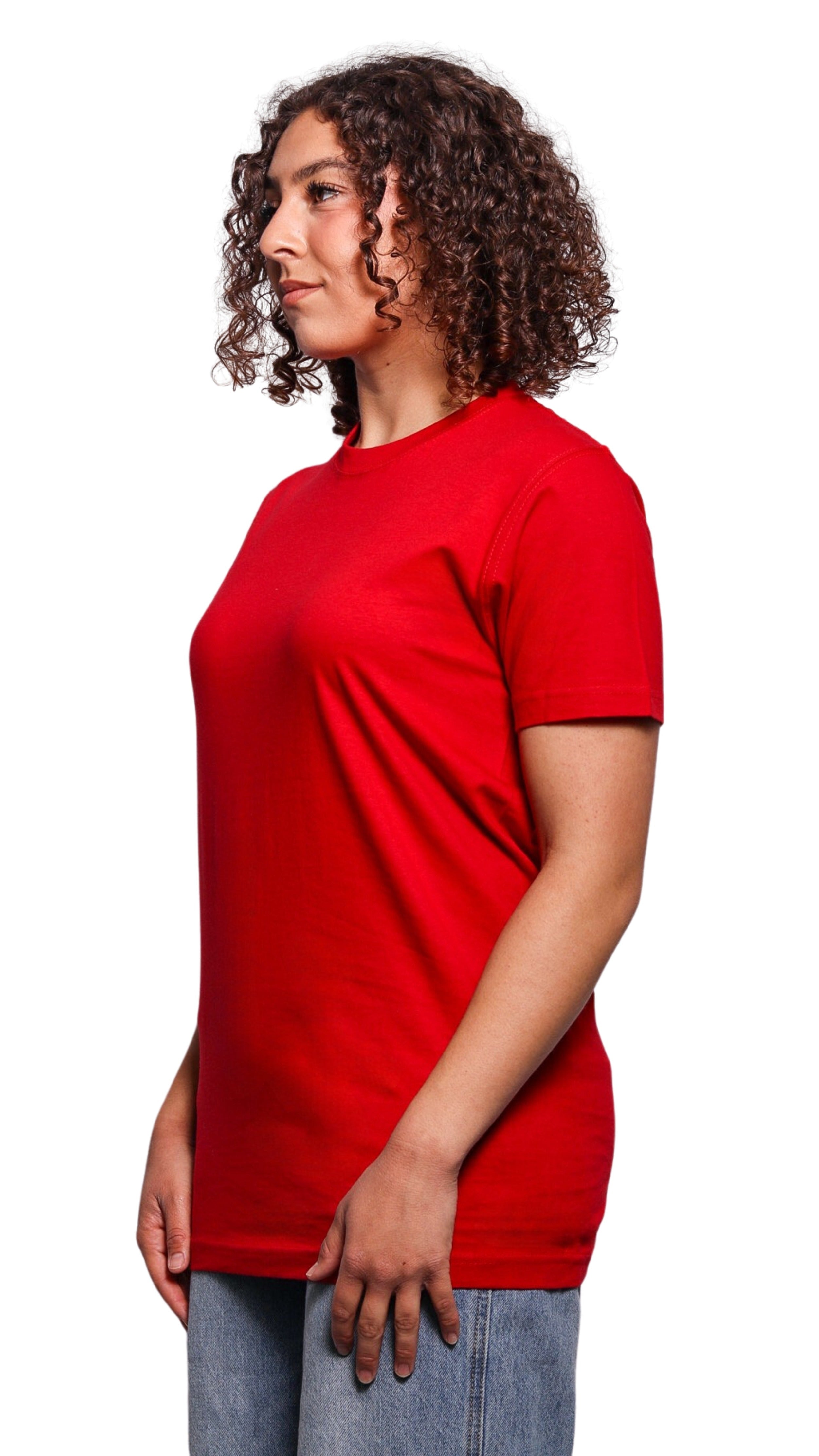 C1002-Unisex Premium Short Sleeve Crewneck Tee