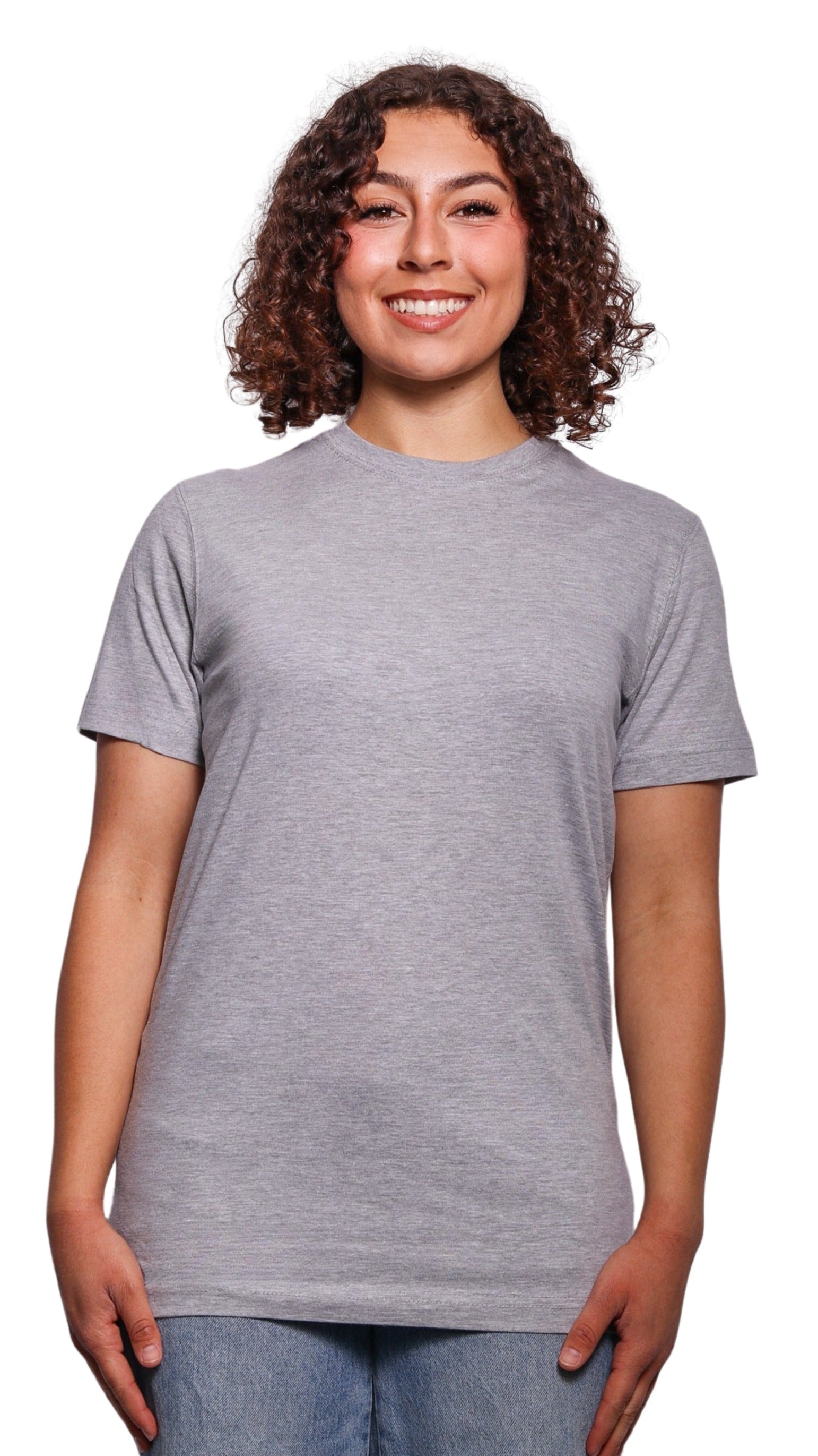 C1002-Unisex Premium Short Sleeve Crewneck Tee