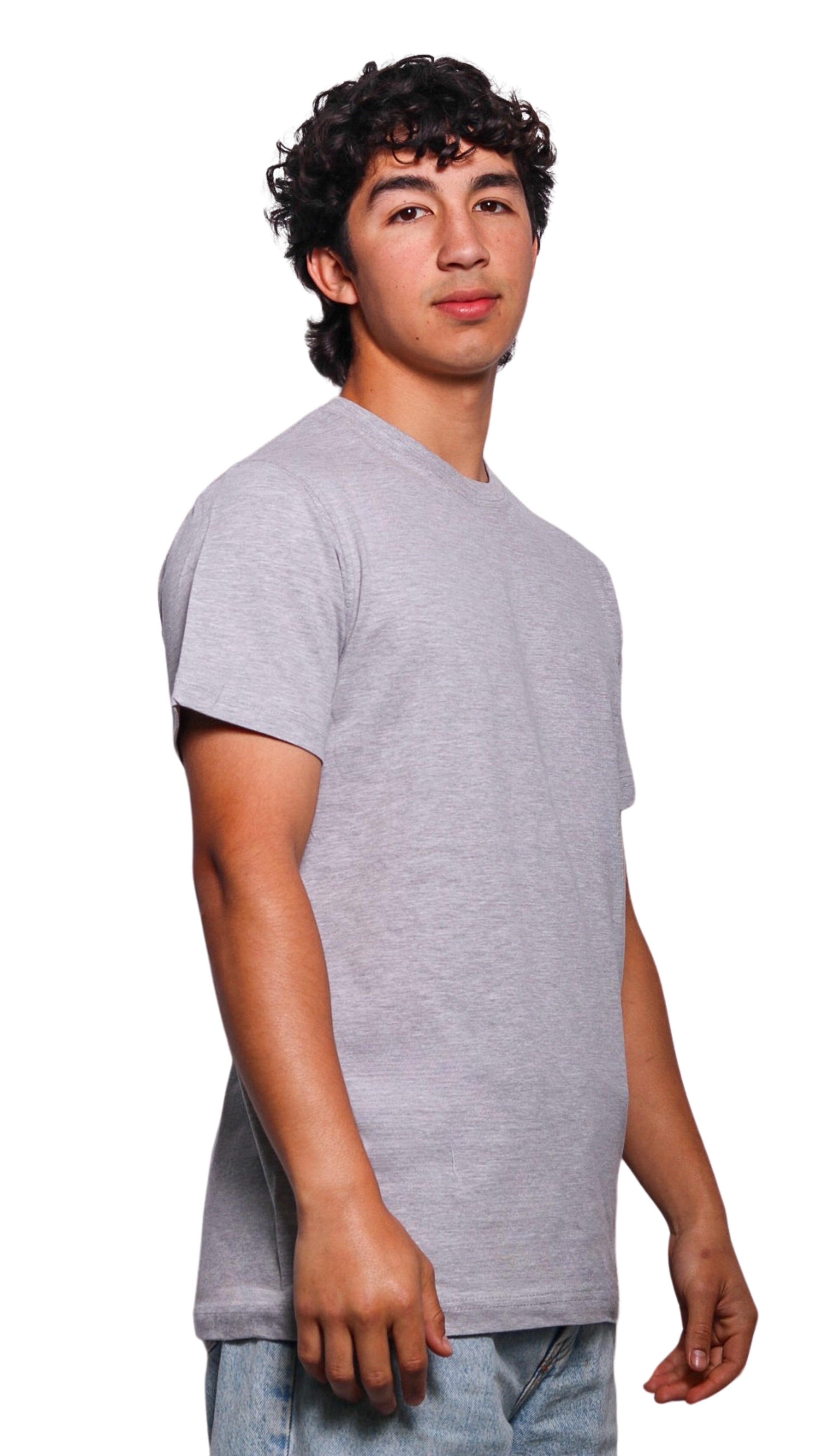 C1002-Unisex Premium Short Sleeve Crewneck Tee