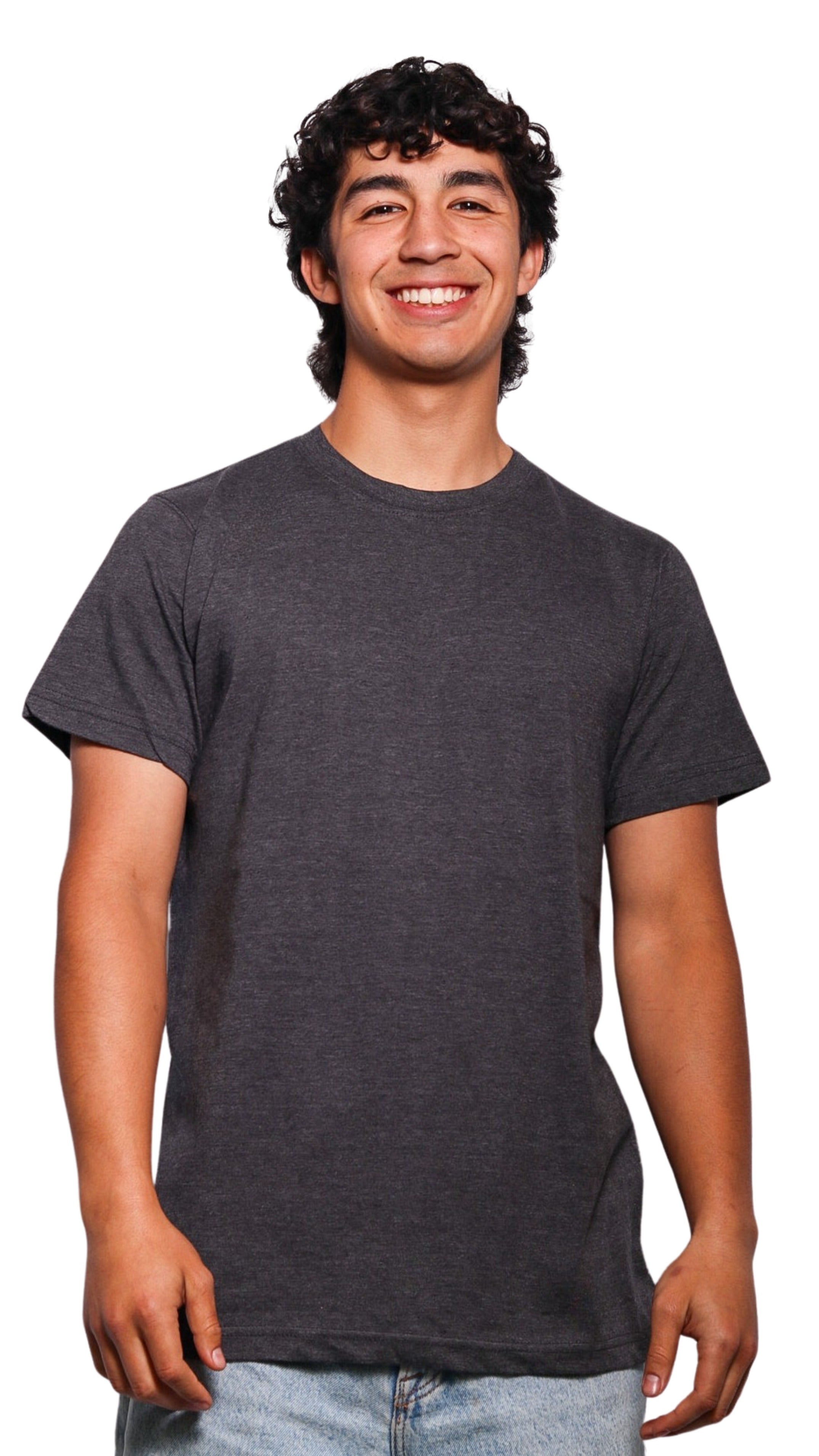 C1002-Unisex Premium Short Sleeve Crewneck Tee