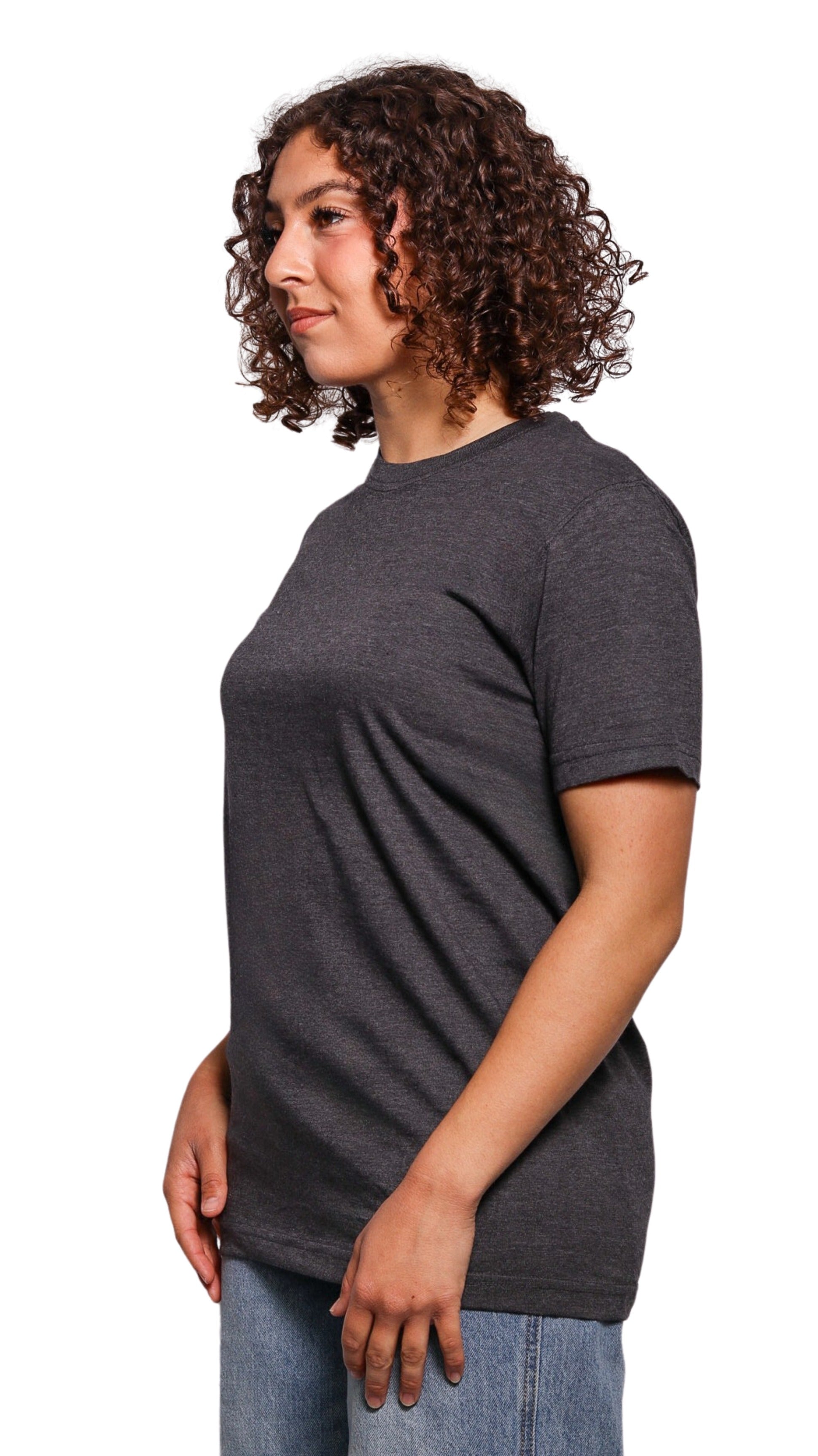 C1002-Unisex Premium Short Sleeve Crewneck Tee