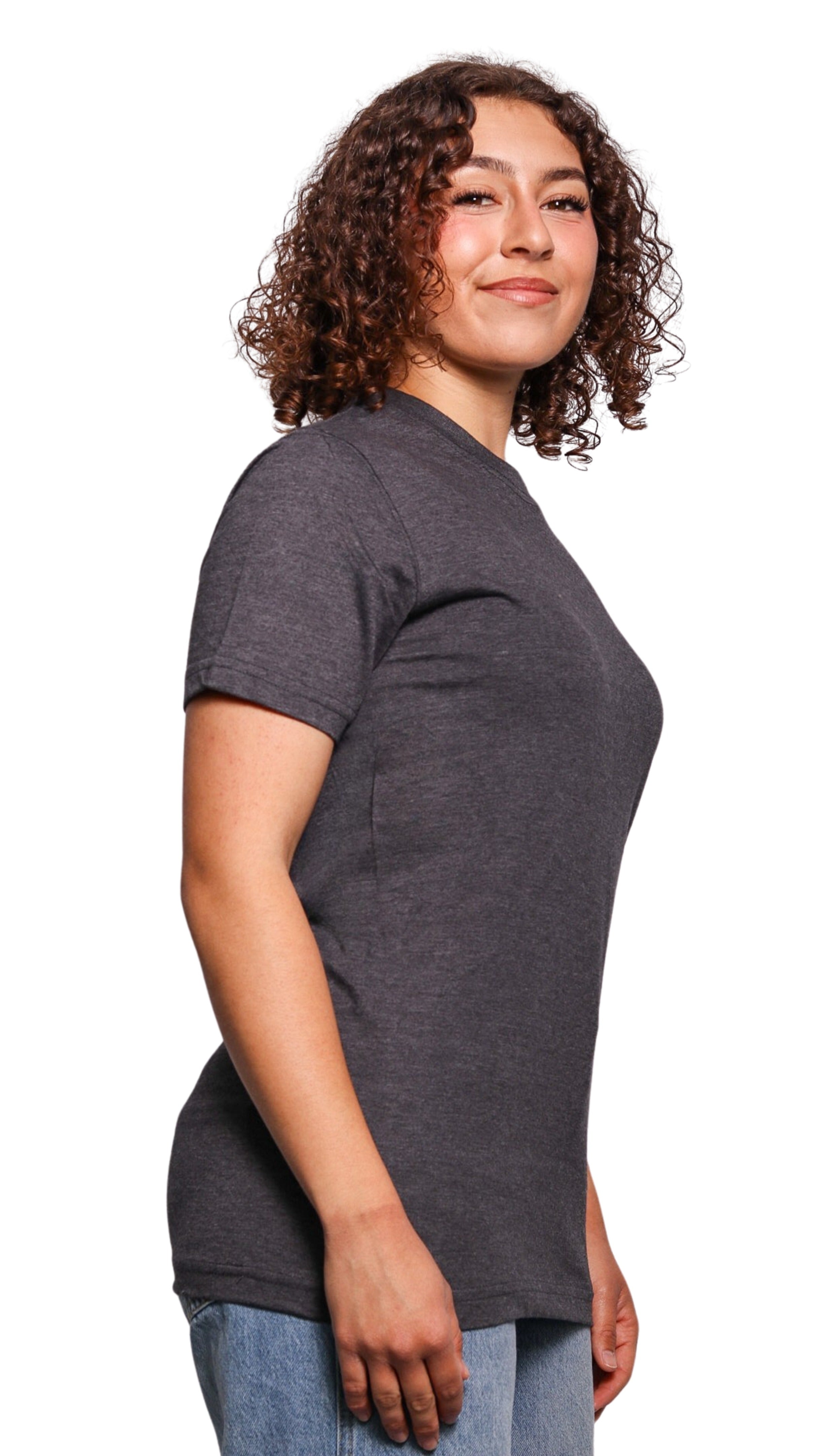 C1002-Unisex Premium Short Sleeve Crewneck Tee