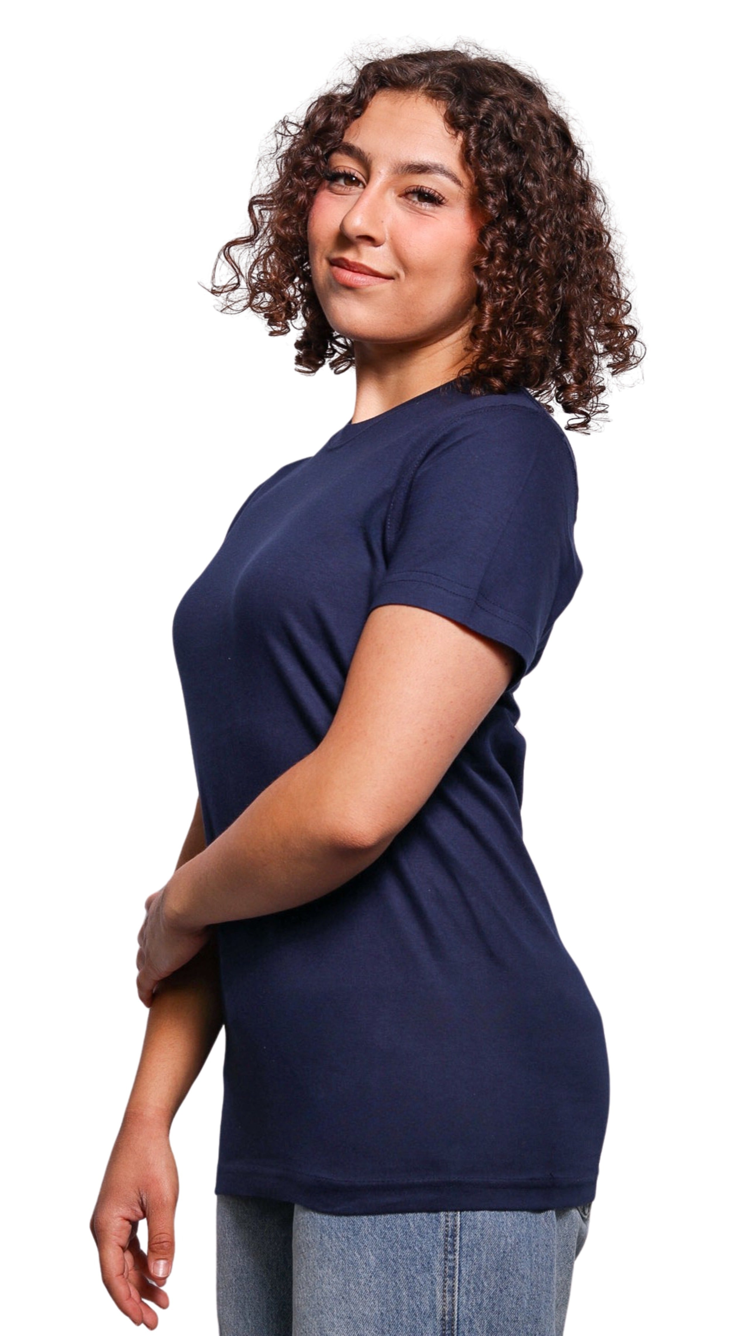 C1002-Unisex Premium Short Sleeve Crewneck Tee