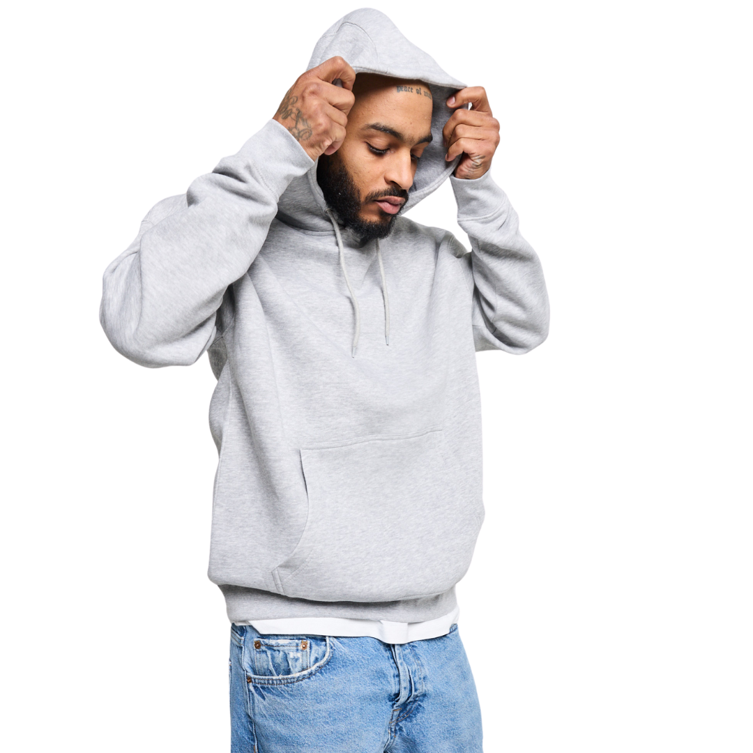 C2001H - Premium Pullover Fleece Hoodie (Heather Colors)