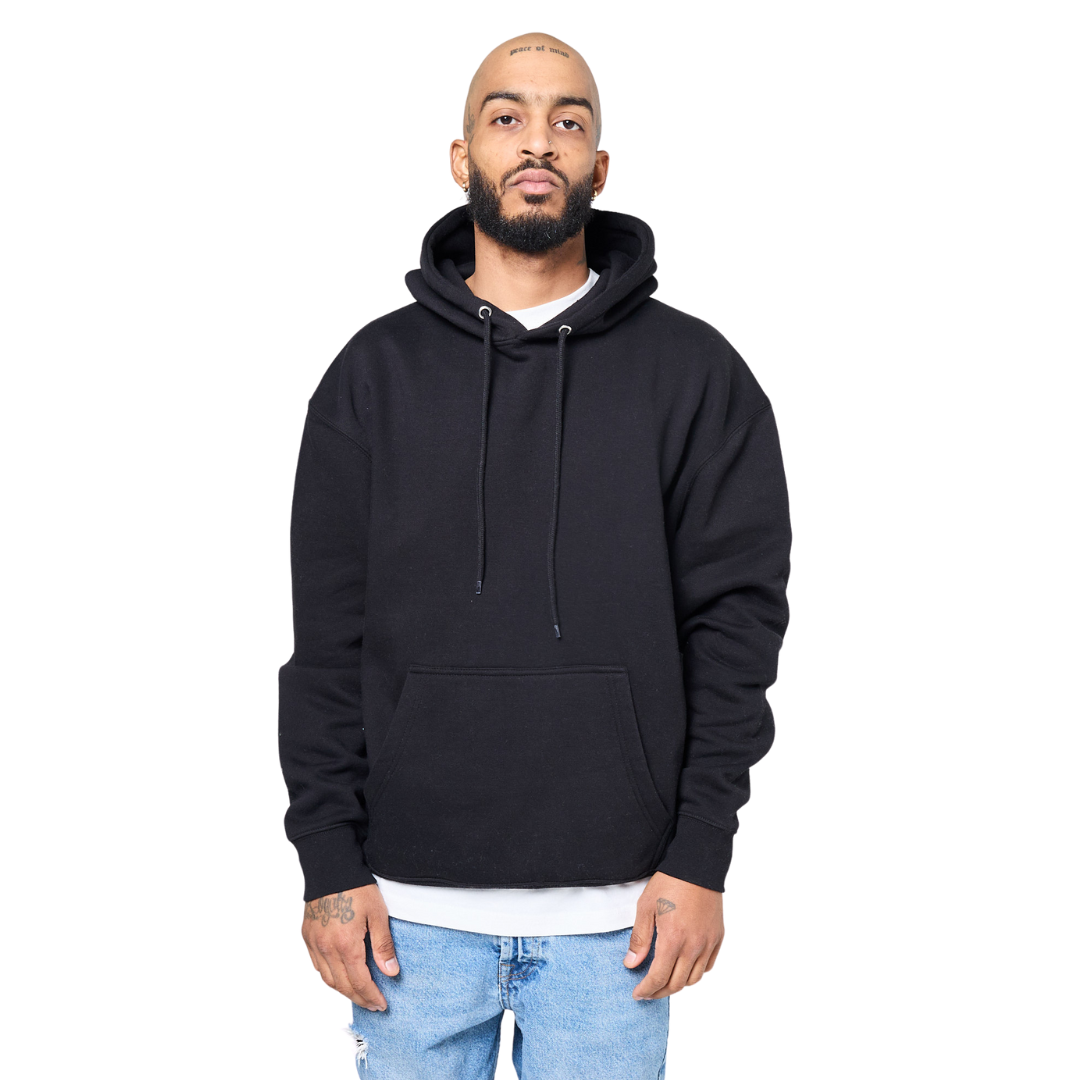 C2001D - Premium Fleece Pullover Hoodie Solid Dark Colors