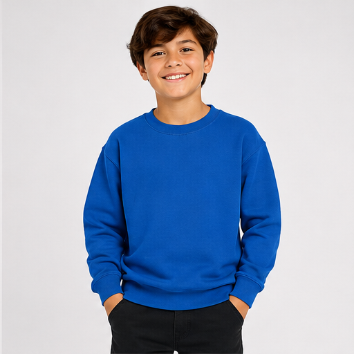 C2003Y - Youth Premium Fleece Crewneck Sweatshirt (8.25 oz / 280 GSM)