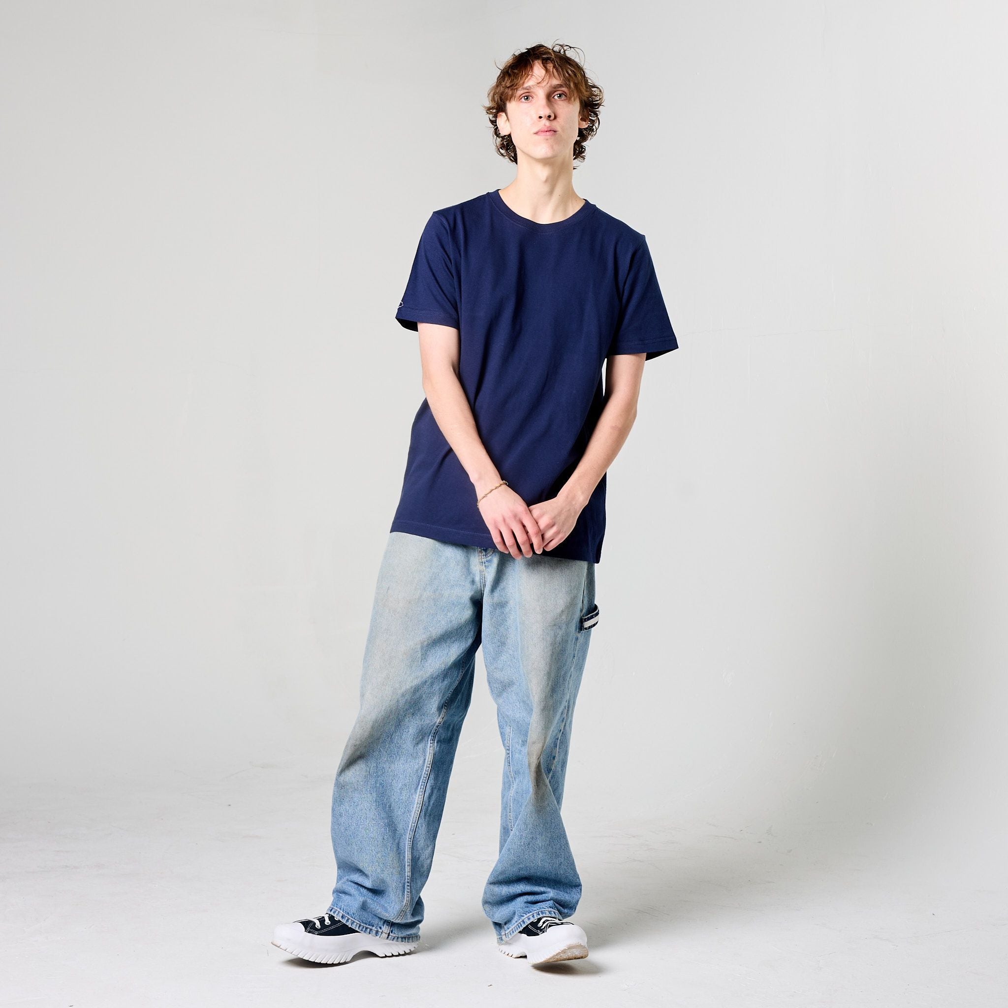 C1001-Unisex Classic Short Sleeve Crewneck Tee