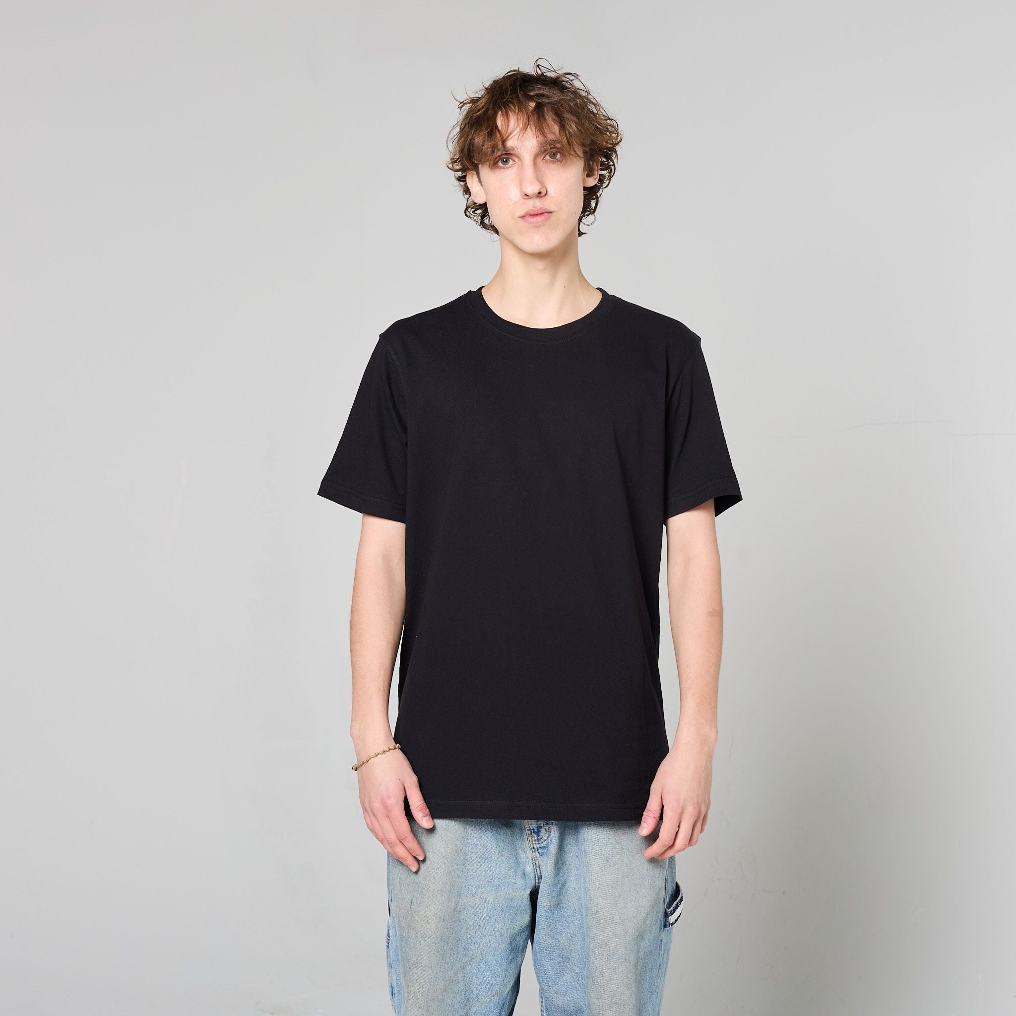 C1001-Unisex Classic Short Sleeve Crewneck Tee