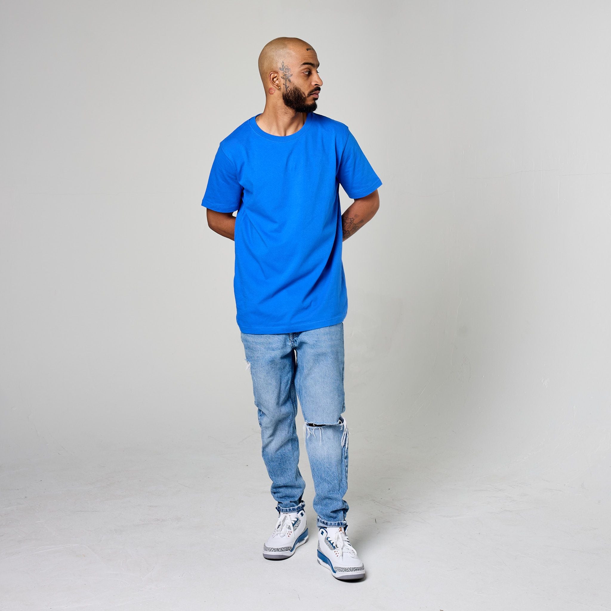 C1001-Unisex Classic Short Sleeve Crewneck Tee