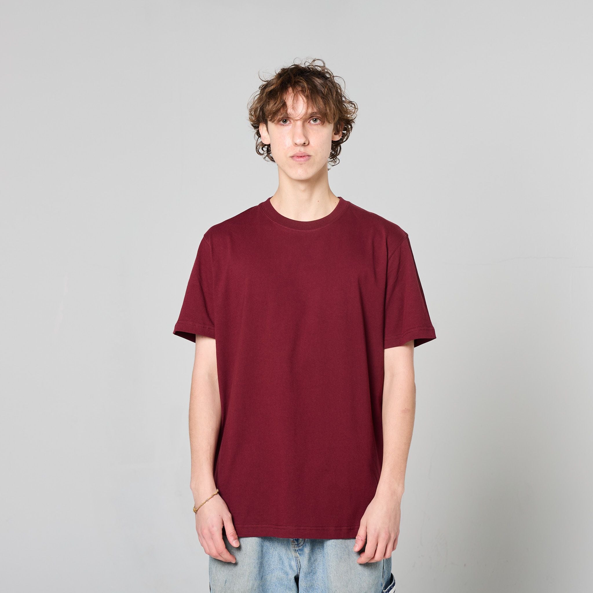 C1001-Unisex Classic Short Sleeve Crewneck Tee