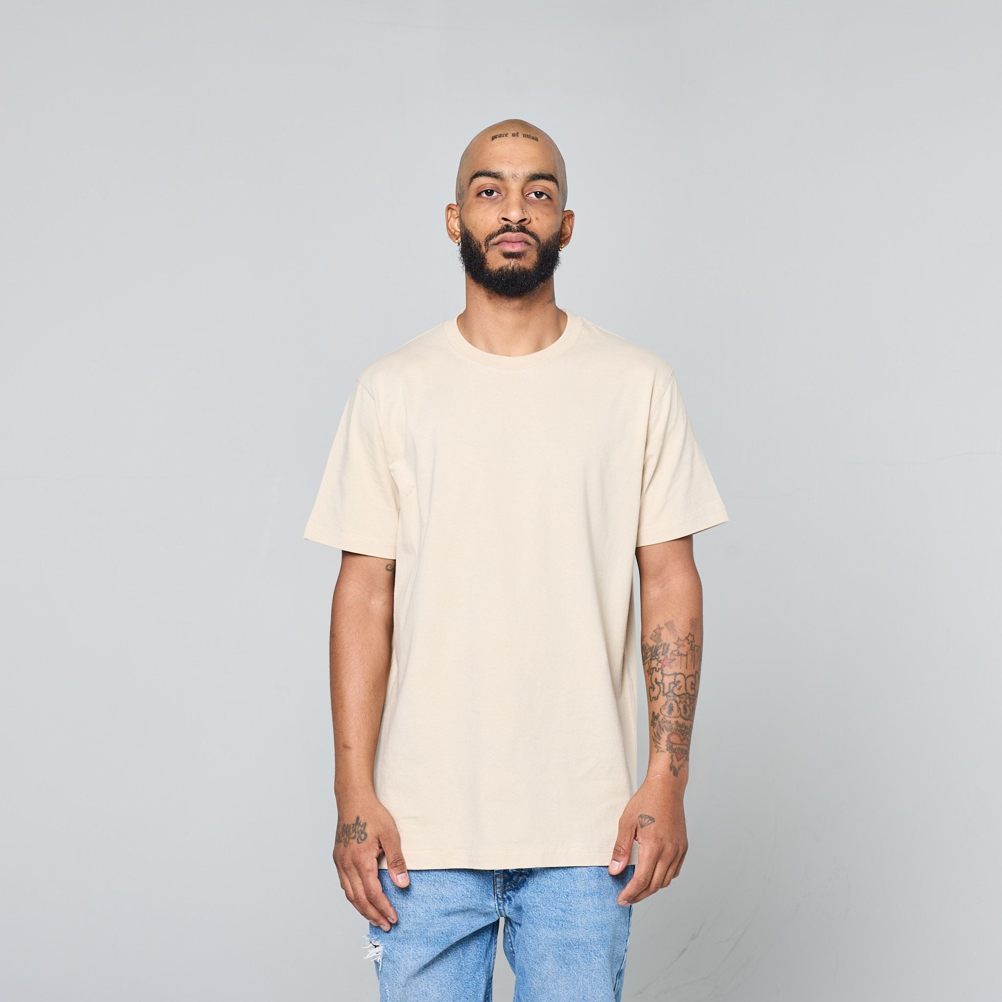 C1001-Unisex Classic Short Sleeve Crewneck Tee
