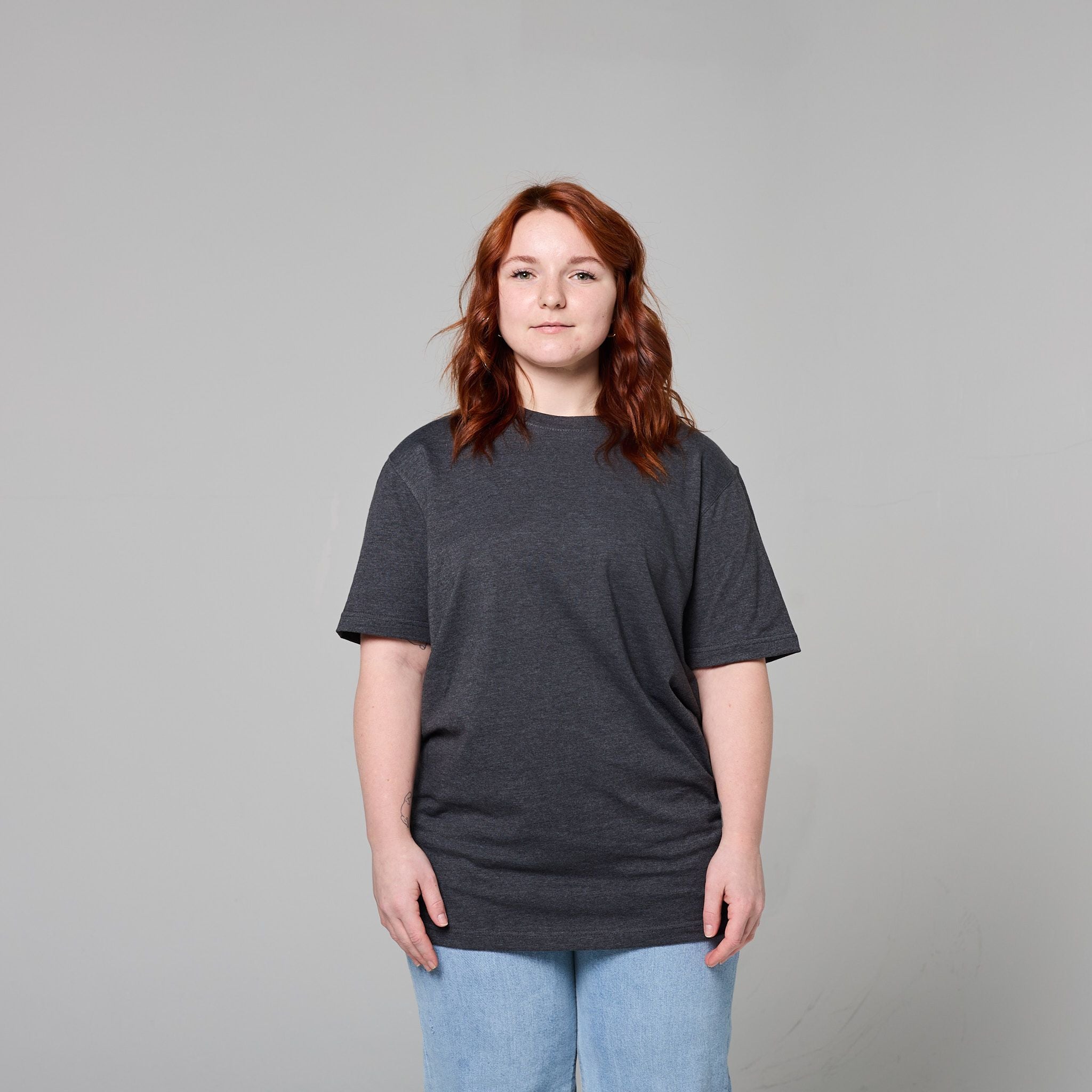 C1001-Unisex Classic Short Sleeve Crewneck Tee