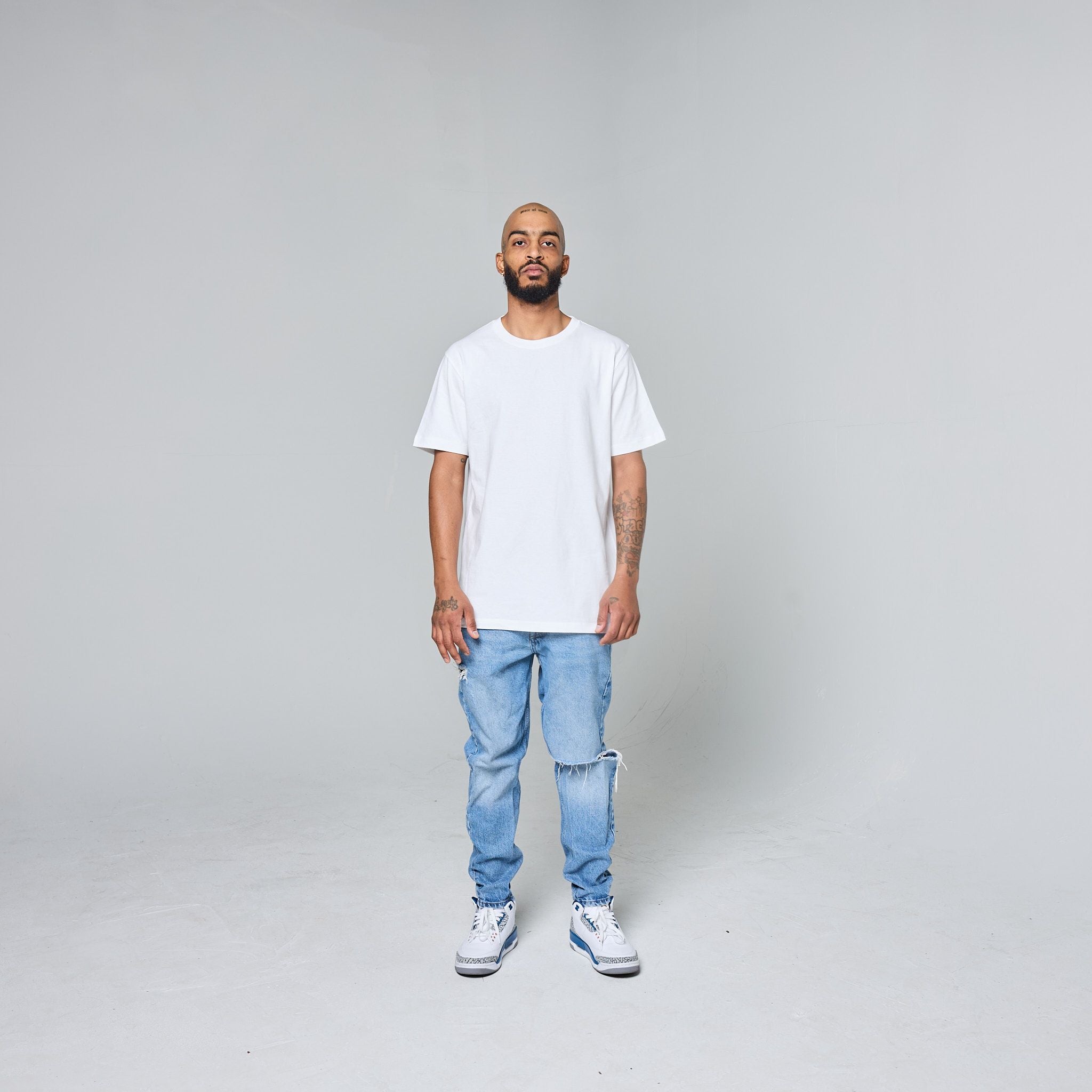 C1001-Unisex Classic Short Sleeve Crewneck Tee