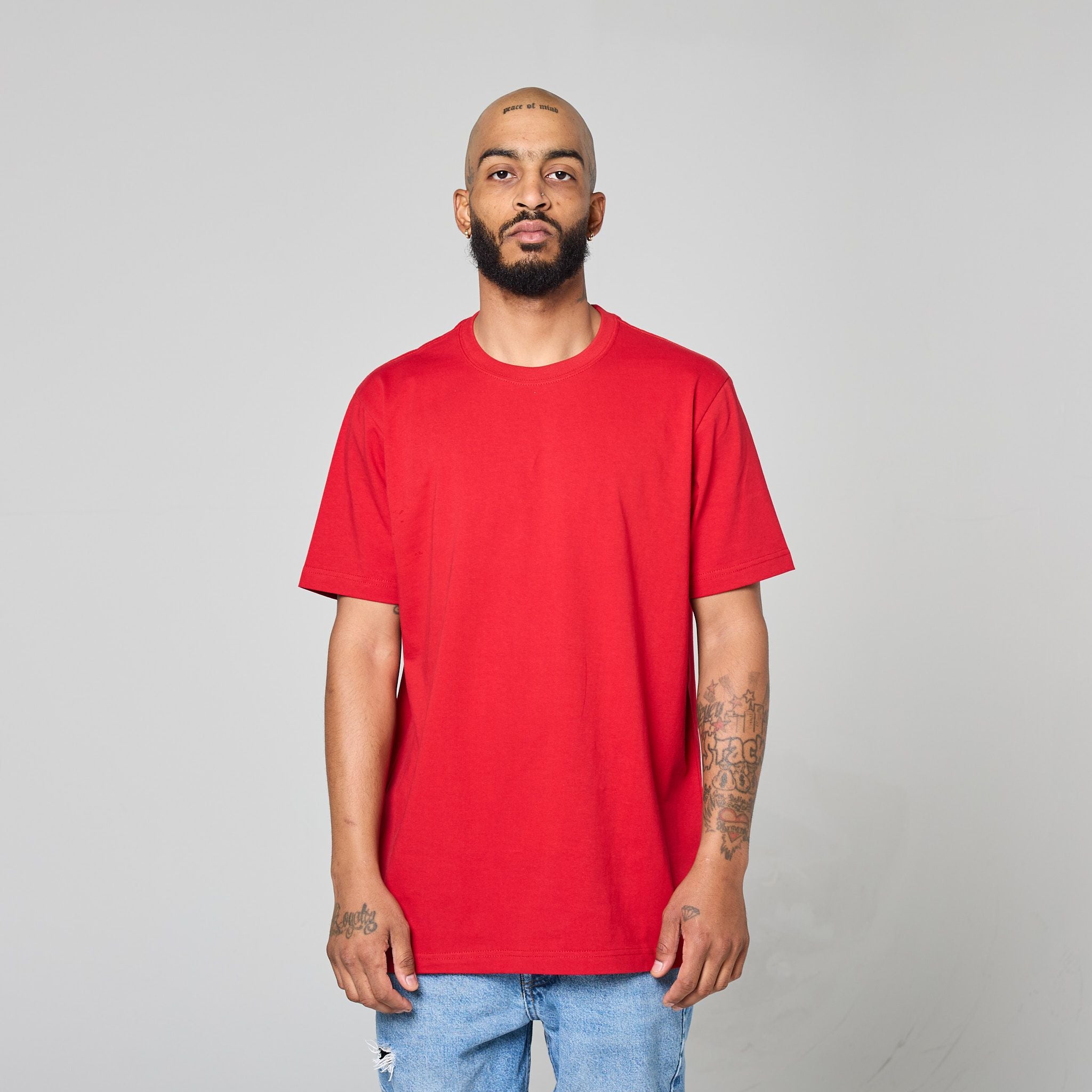 C1001-Unisex Classic Short Sleeve Crewneck Tee