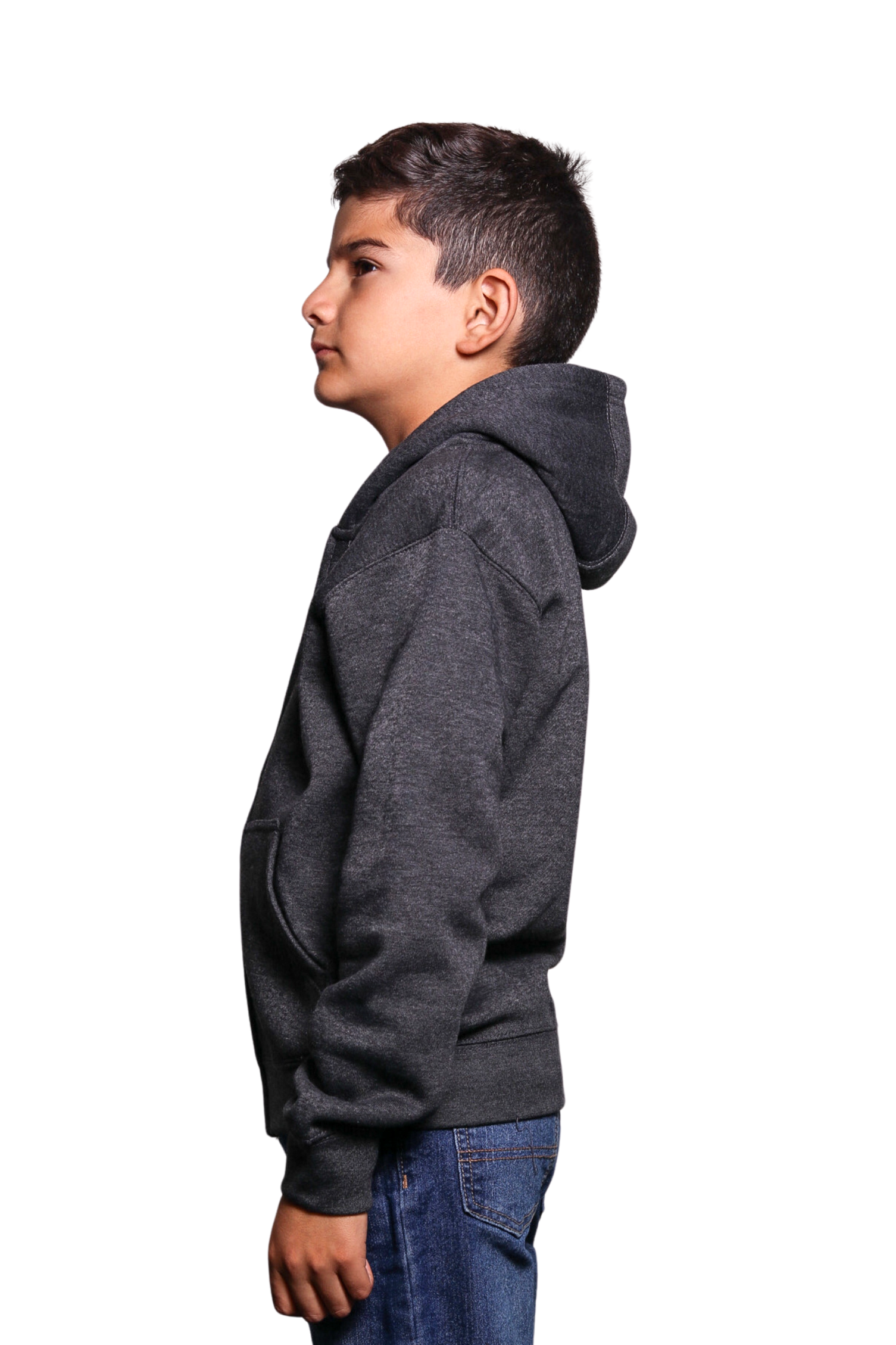 C2002Y - Youth Premium Zipper Fleece Hoody