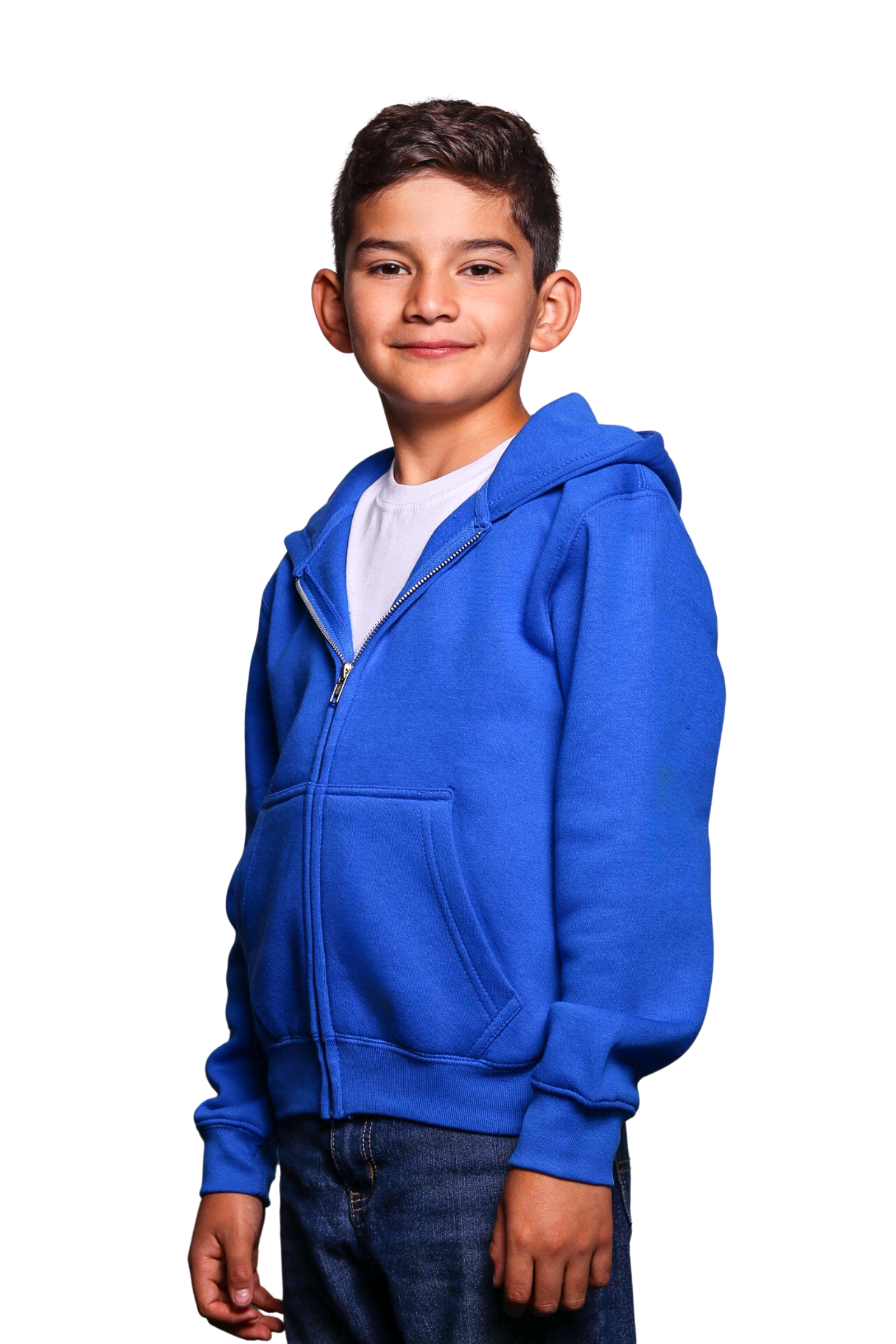 C2002Y - Youth Premium Zipper Fleece Hoody