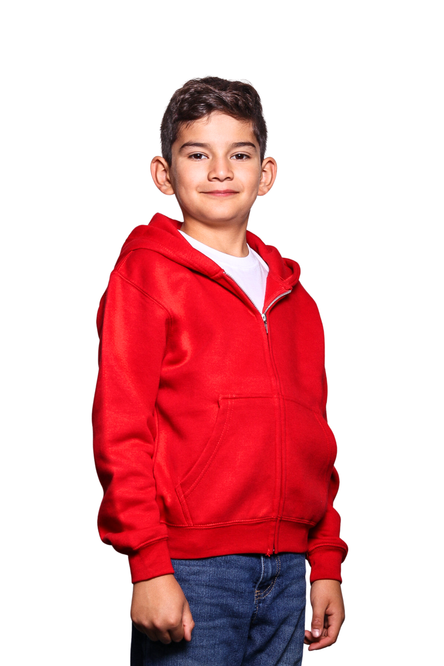 C2002Y - Youth Premium Zipper Fleece Hoody