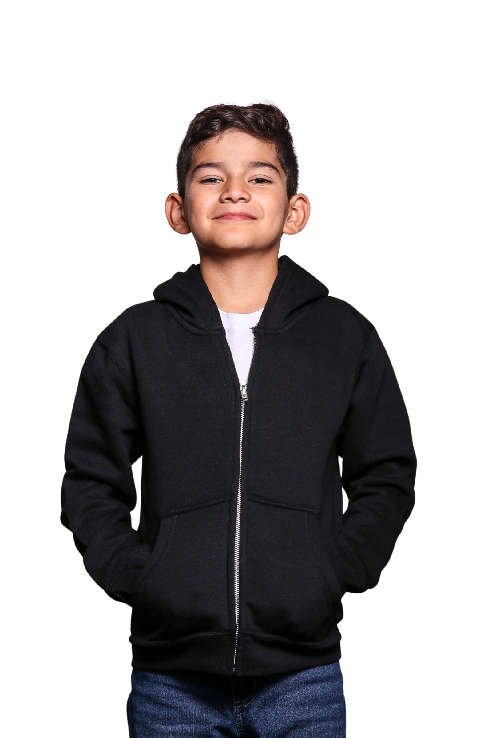 C2002Y - Youth Premium Zipper Fleece Hoody