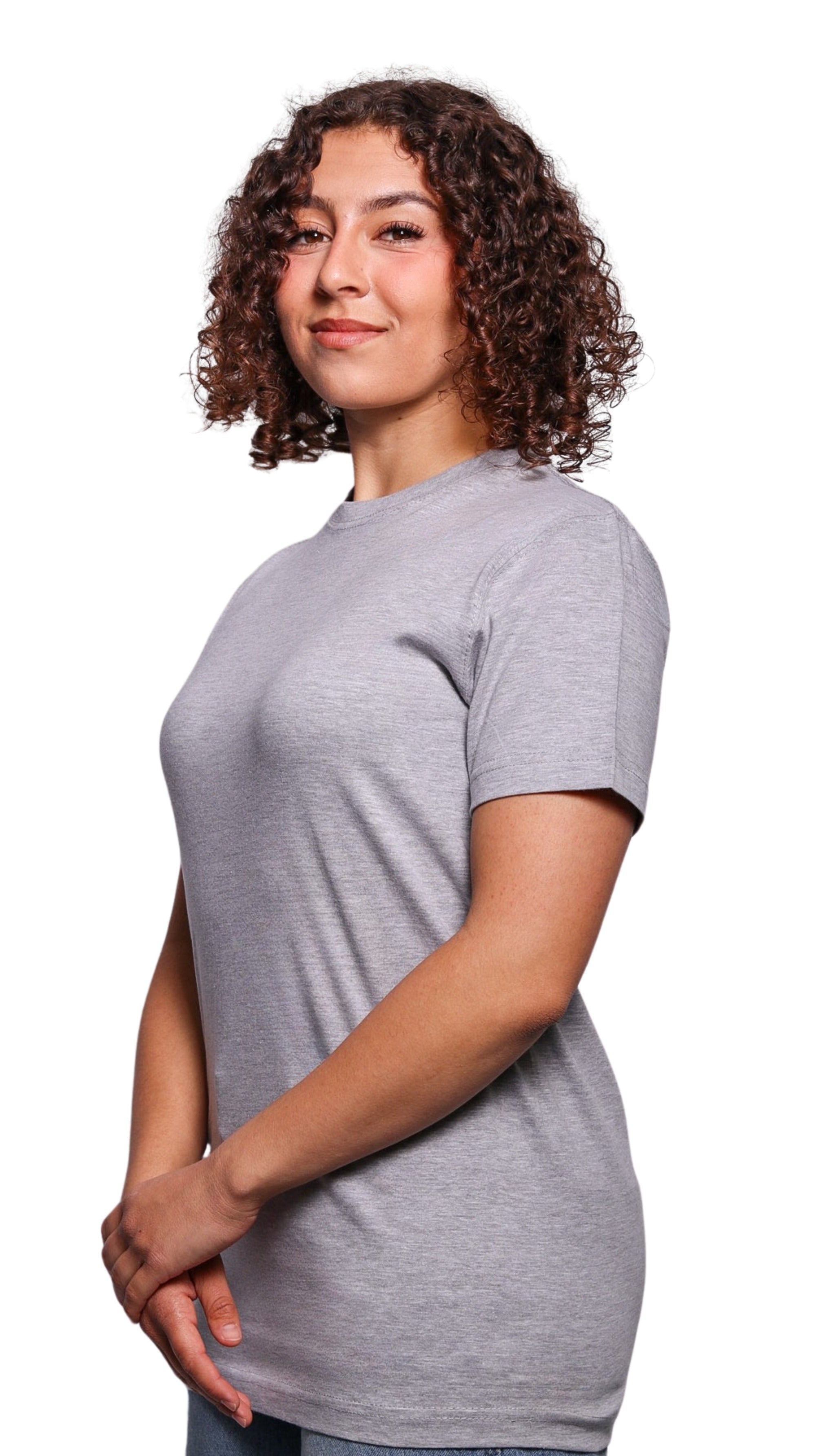 C1002-Unisex Premium Short Sleeve Crewneck Tee