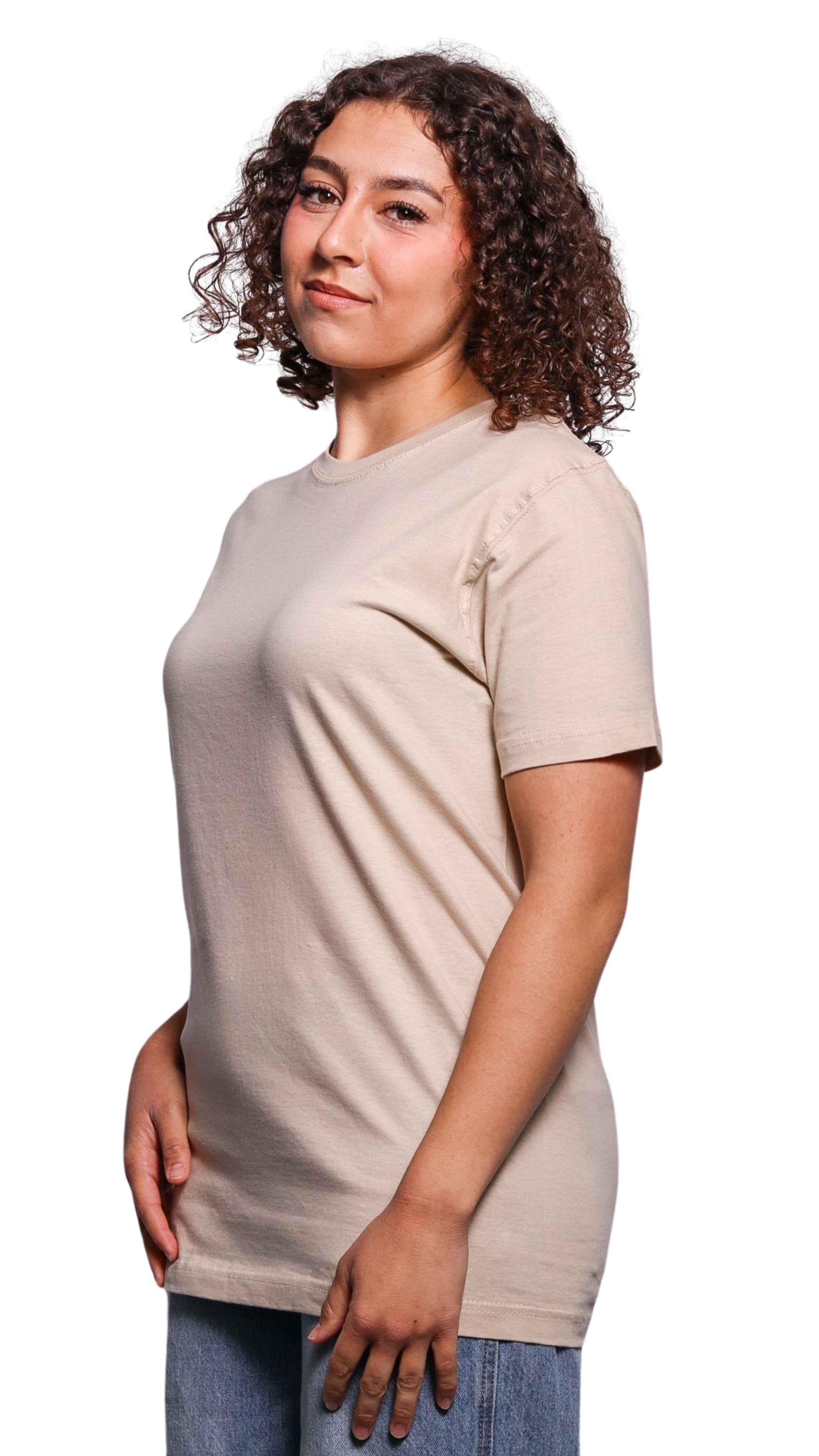 C1002-Unisex Premium Short Sleeve Crewneck Tee
