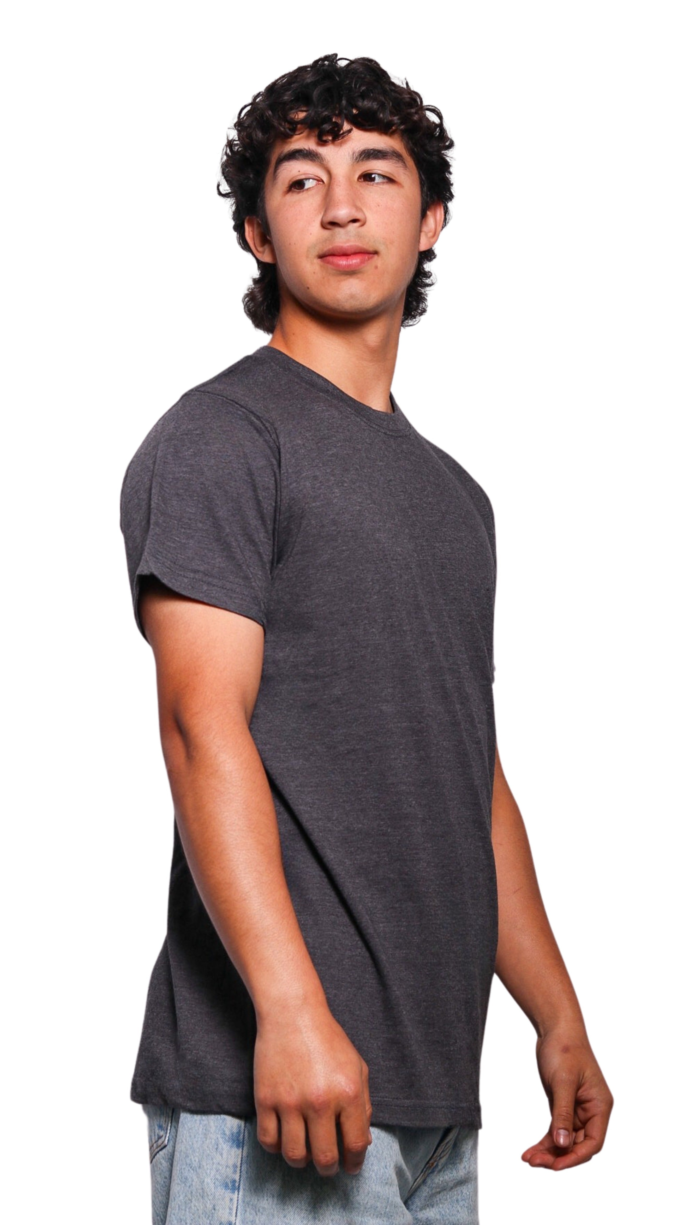 C1002-Unisex Premium Short Sleeve Crewneck Tee