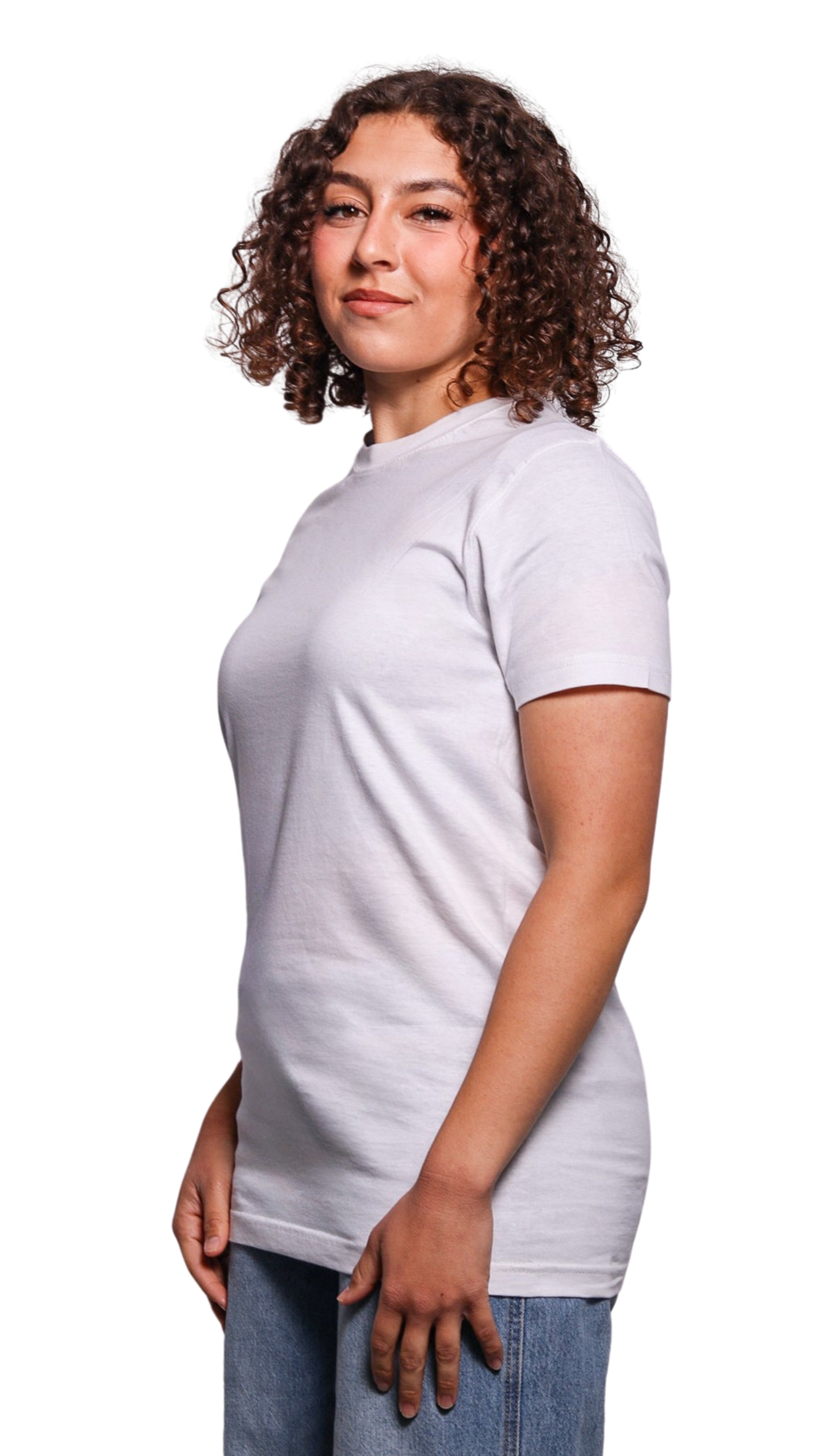 C1002-Unisex Premium Short Sleeve Crewneck Tee